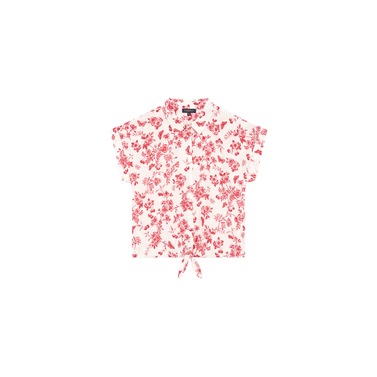 Chemise droite col CHEMISE CLIVIO ivoire, CAROLL