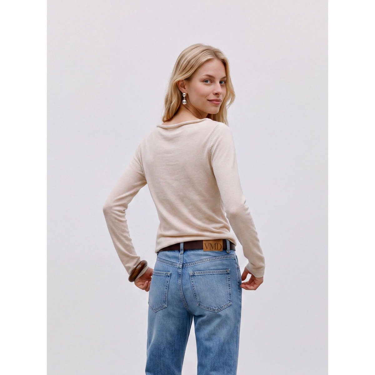 Pull En Maille birch, VERO MODA