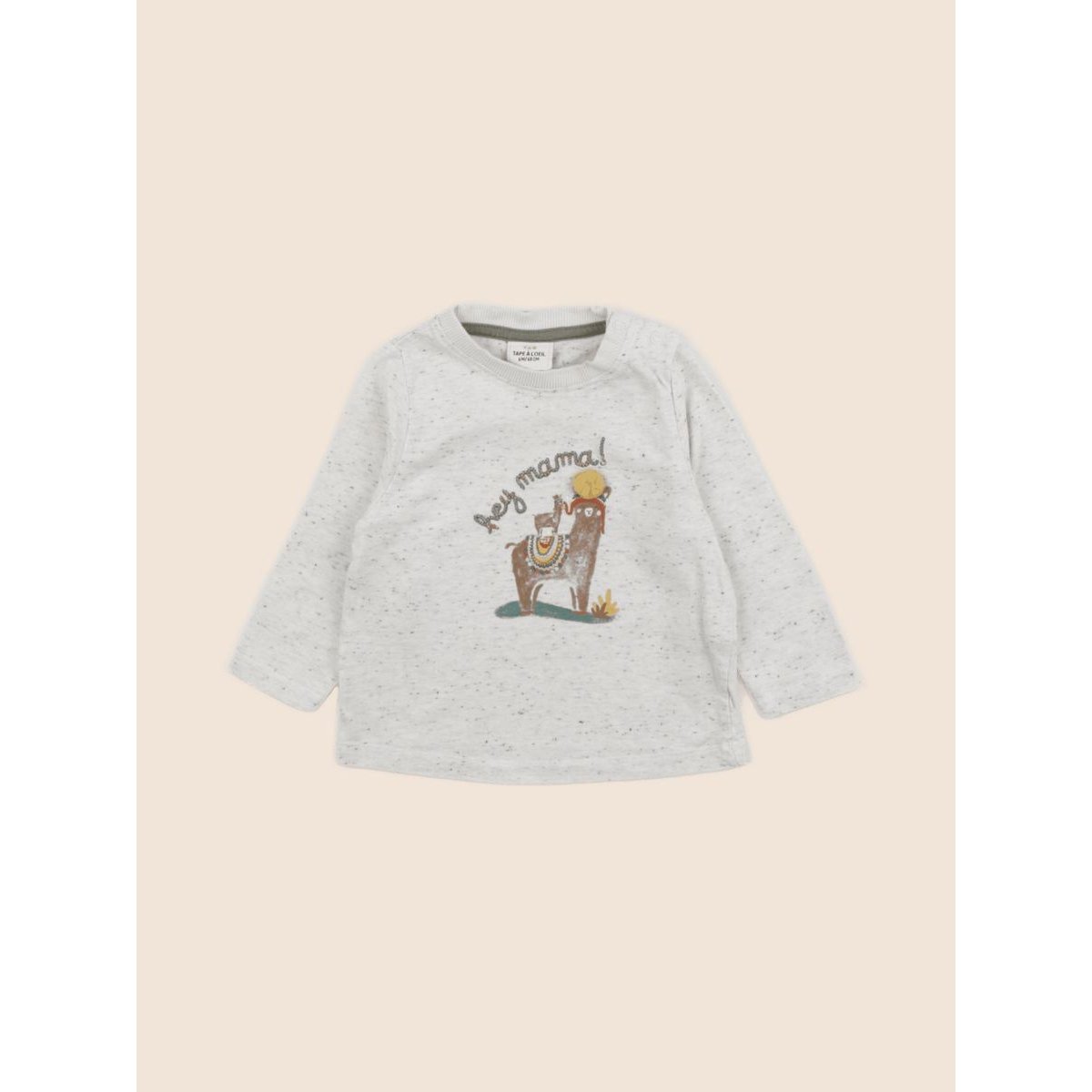 Tee-shirt - Très bon état gris, TAPE A L'OEIL