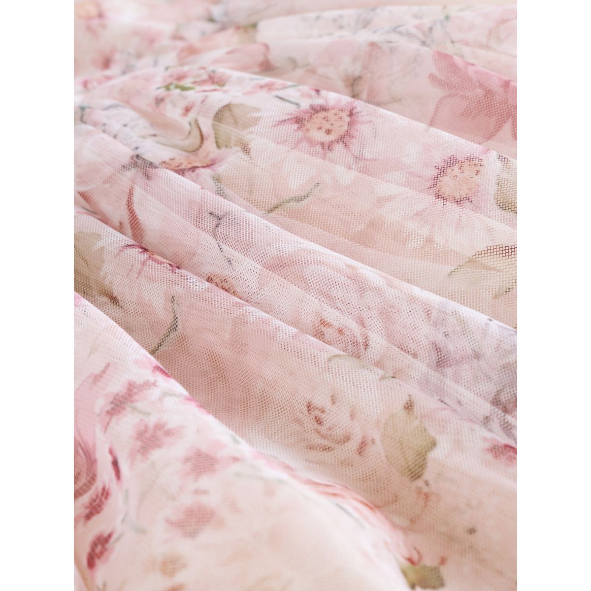 Robe en tulle bébé rose motif fleurs, NEXT