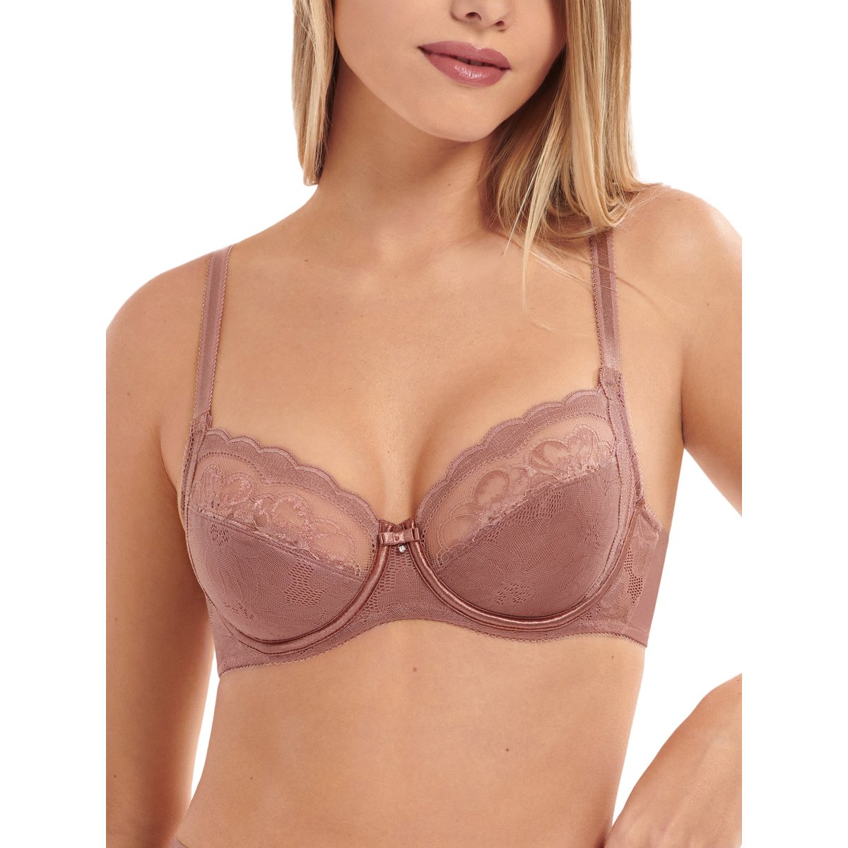 Soutien-gorge armaturé EVELYN B à E beige, LISCA