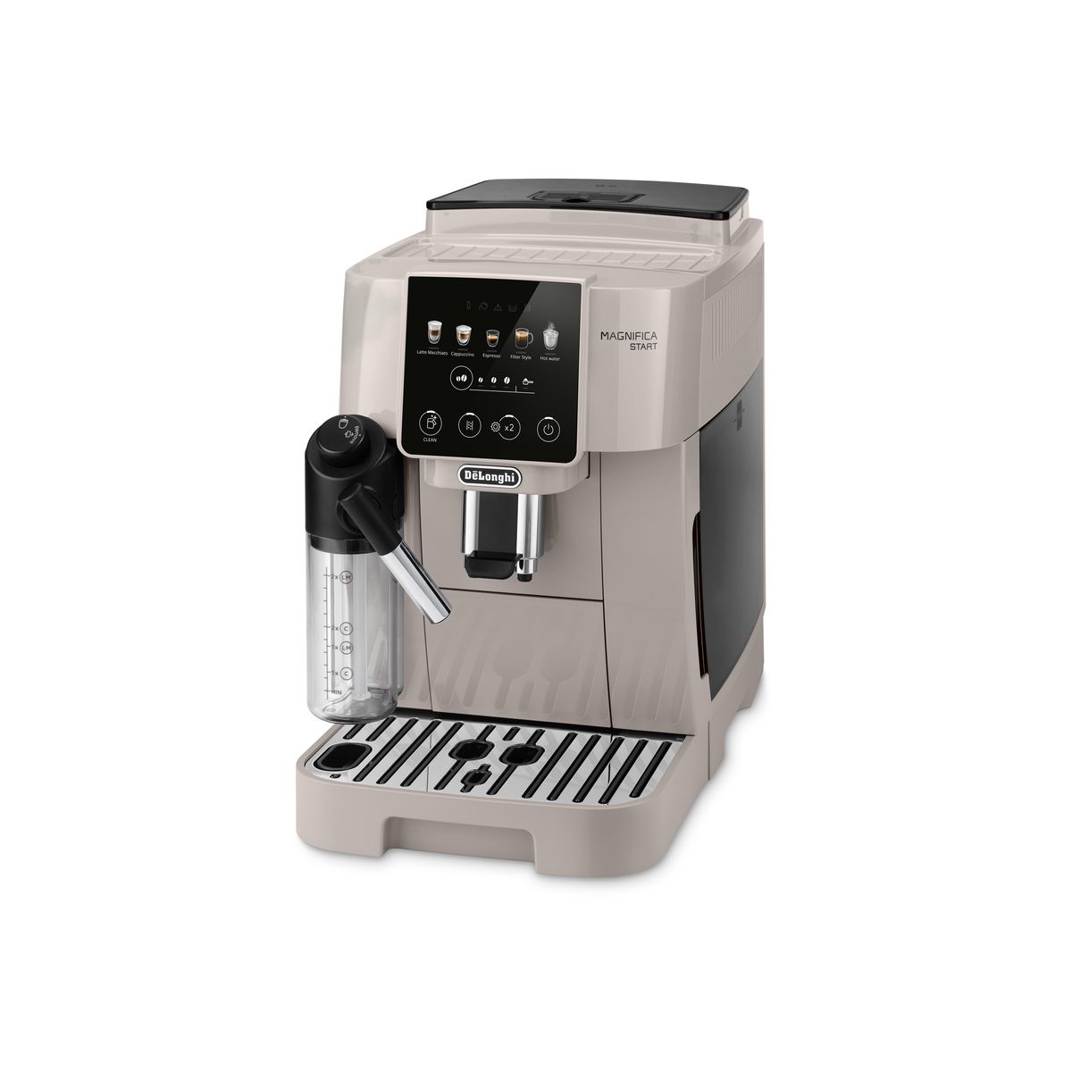 Expresso Broyeur Magnifica Start Color FEB2291.BG Latte Beige Color Latte couleur unique, DELONGHI