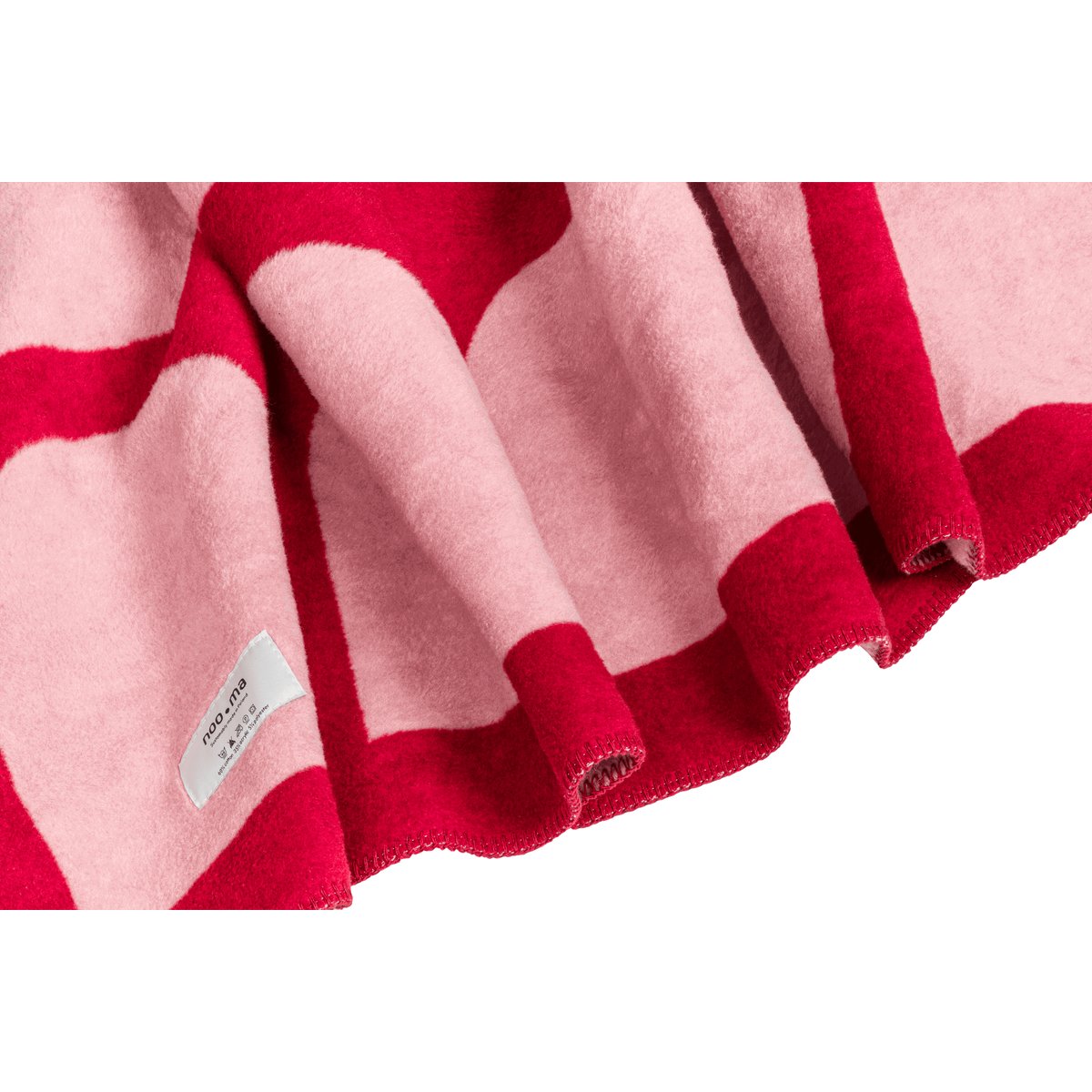 Plaid GILLI jus de cerise, NOO.MA