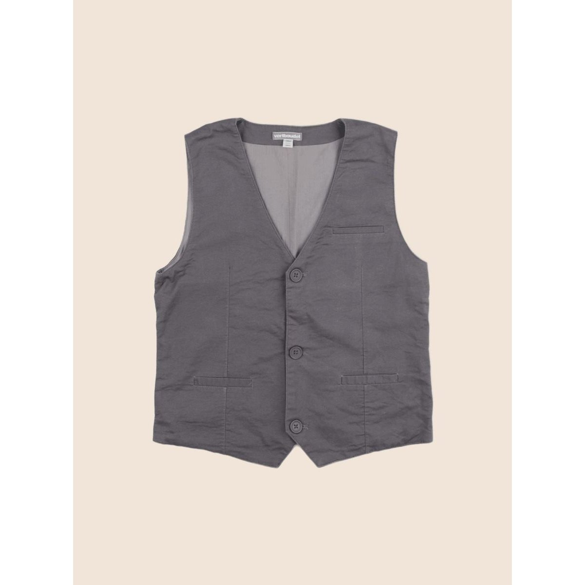 Gilet - Très bon état gris, VERTBAUDET