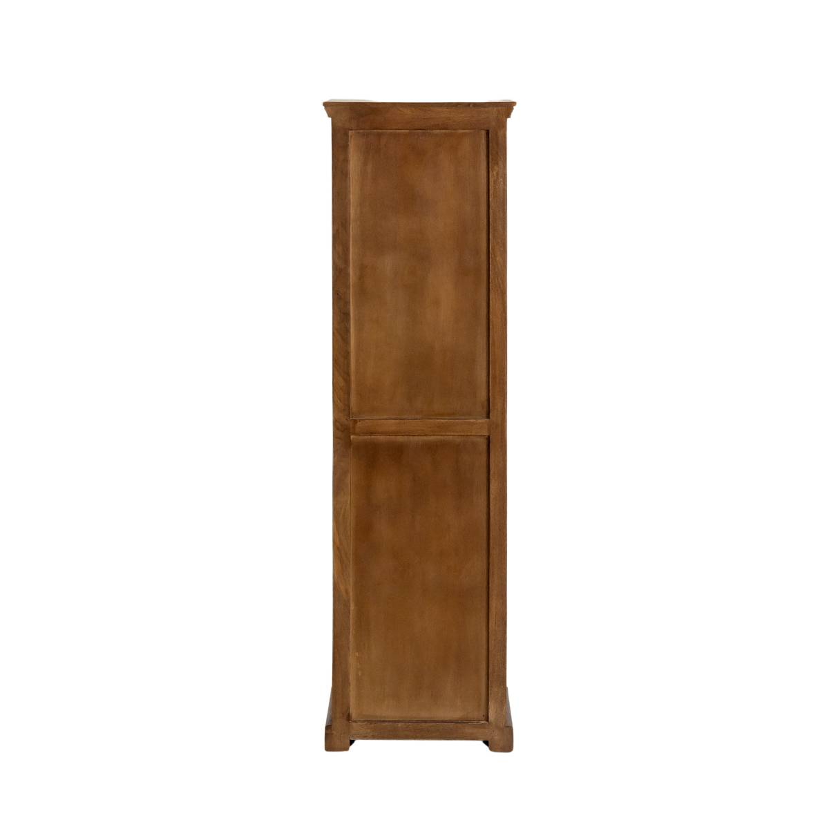 Colonne de salle de bain en bois de manguier REMICK bois foncé, MADE IN MEUBLES