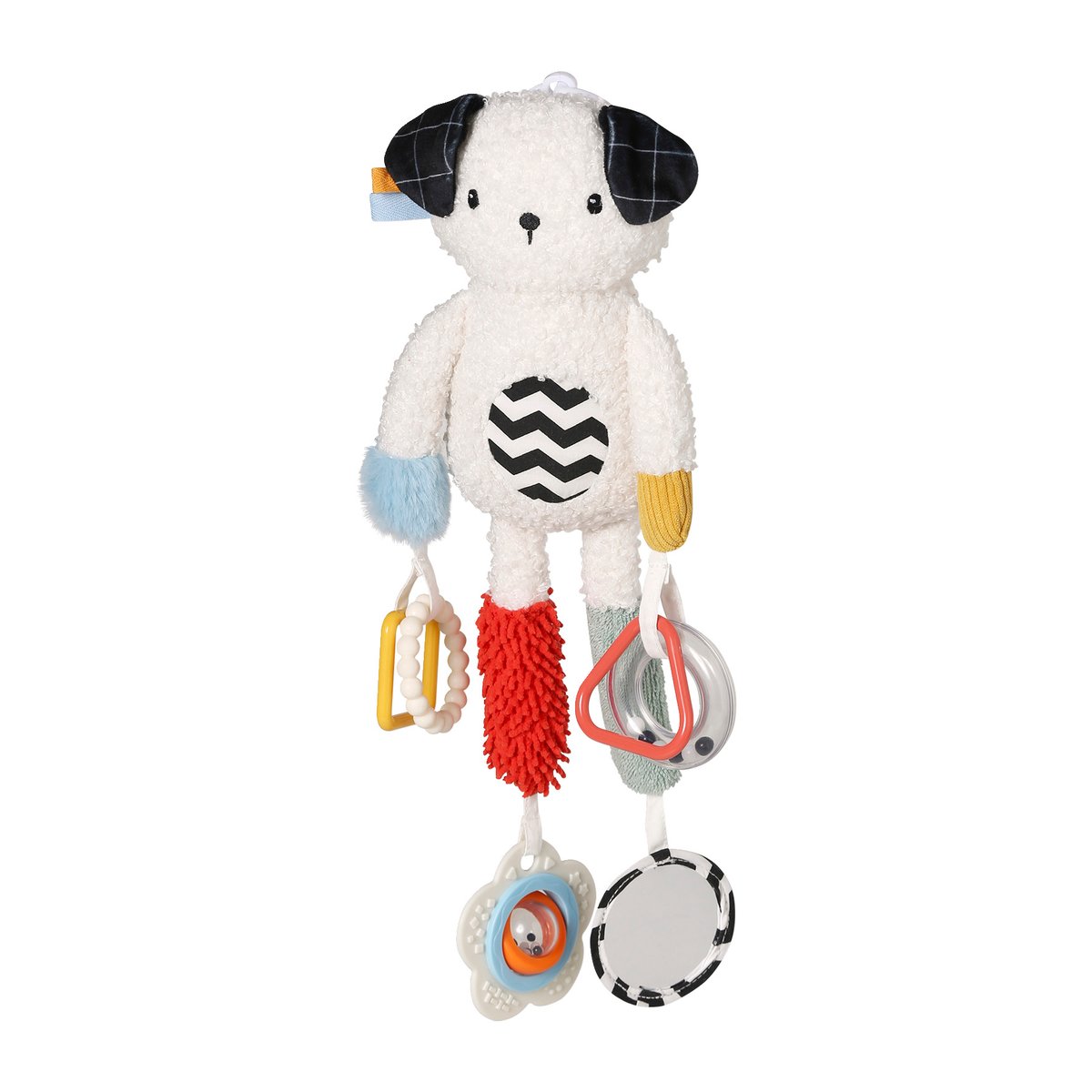 Peluche d'activités à suspendre ÉVEIL & SENSORIEL multicolore, VERTBAUDET