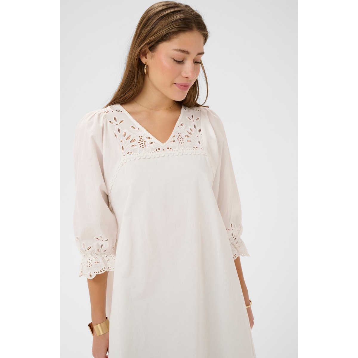 Robe blanc snow white, CREAM