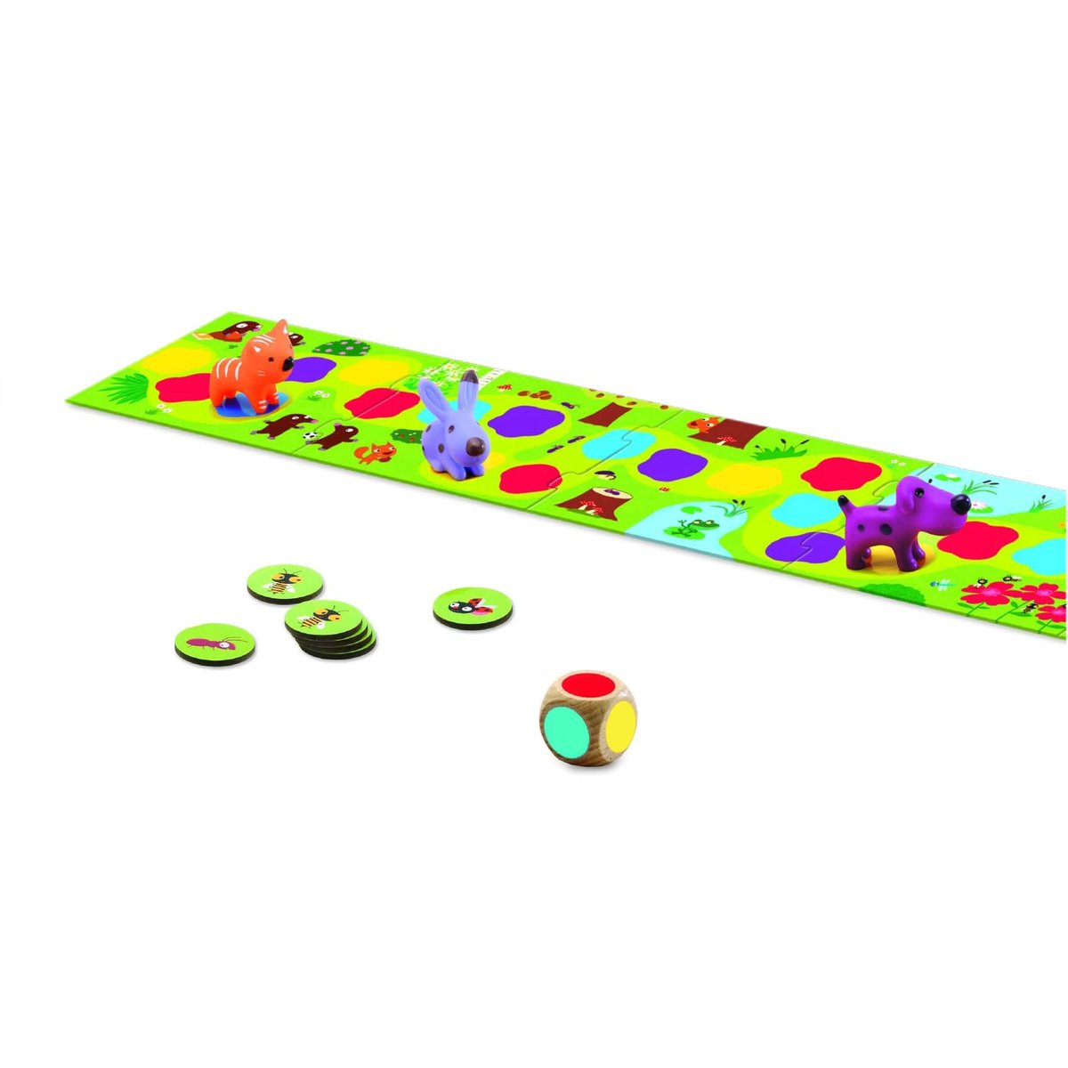 Jeu des tout-petits Little Circuit vert, DJECO