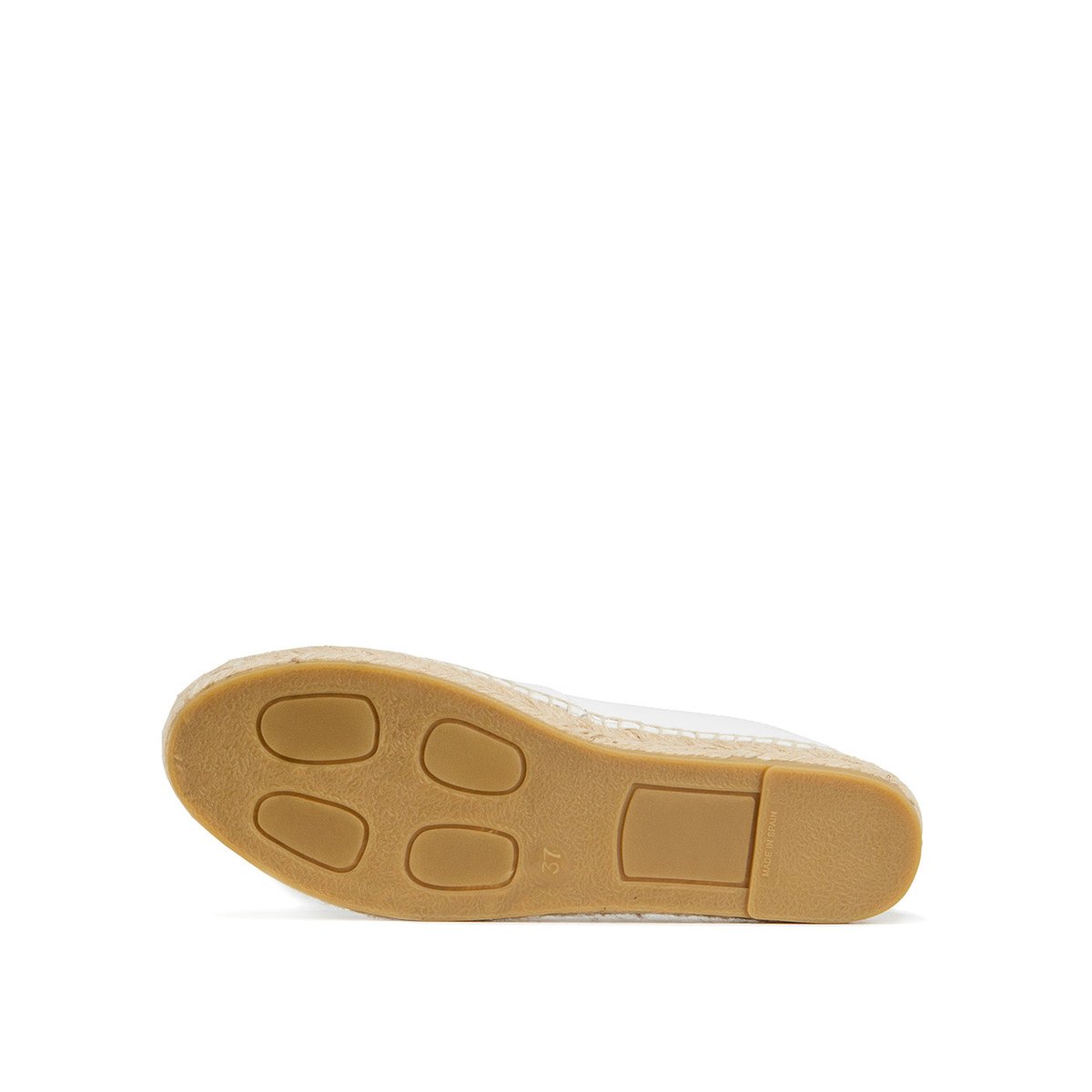 Espadrille IZIA blanc et or, FINSBURY