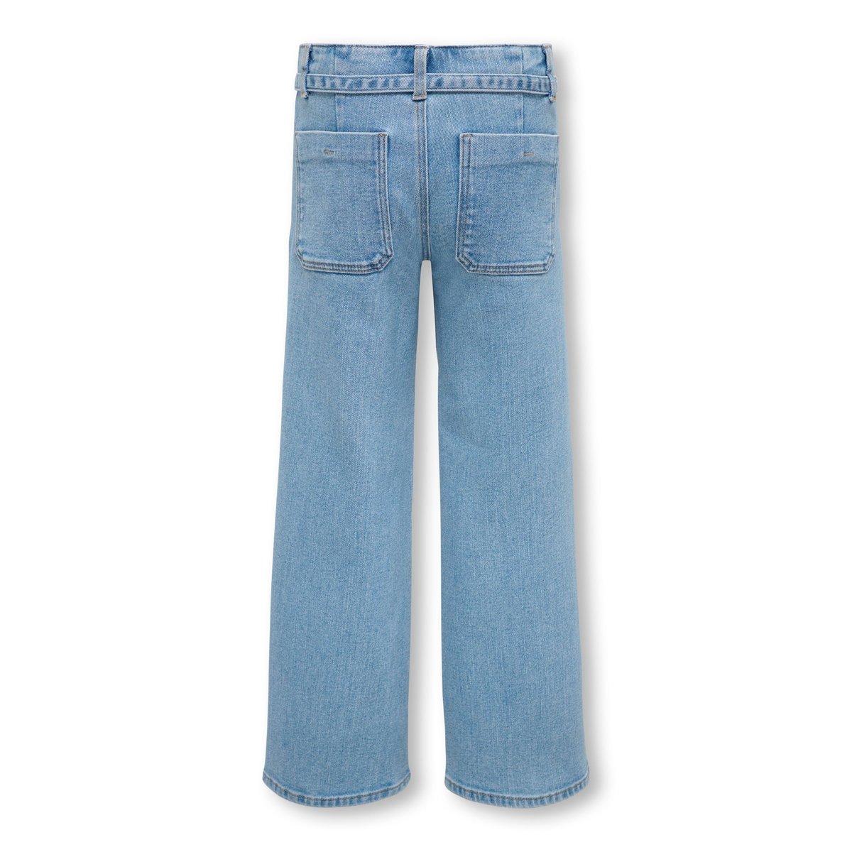 Jean À Jambe Large light blue denim, KIDS ONLY