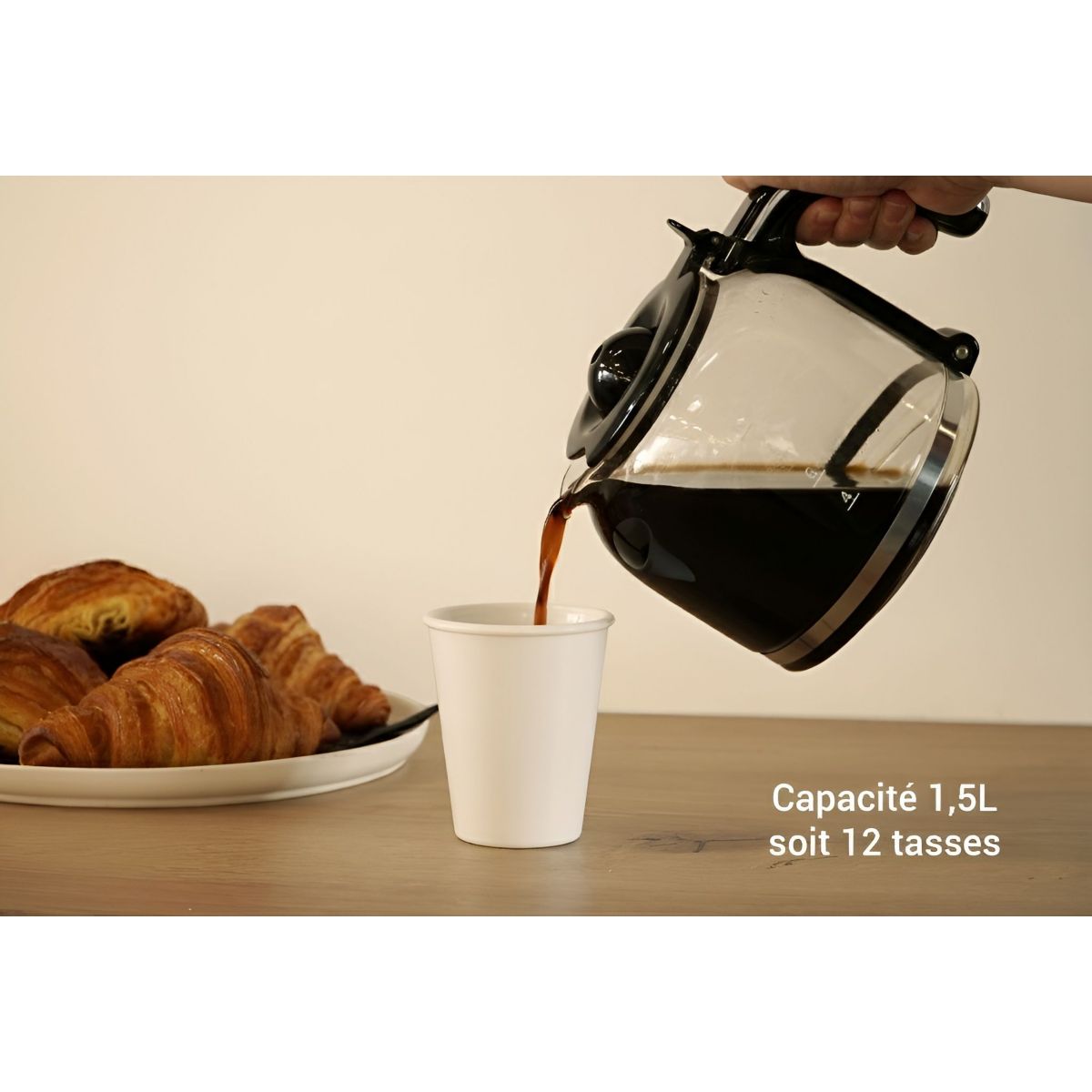 Cafetière filtre MDCM2 Daily couleur unique, MIOGO