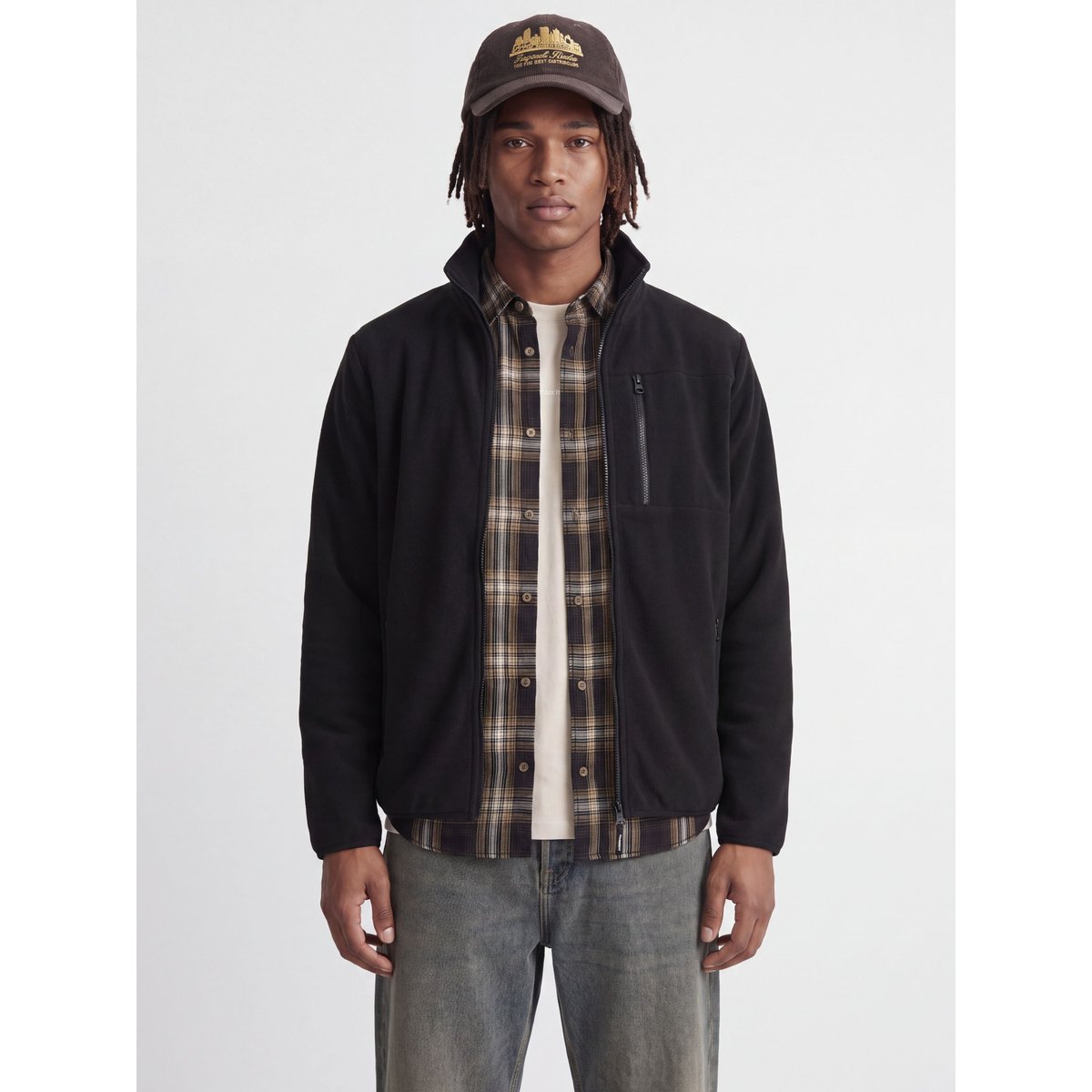 Gilet En Polaire black, JACK & JONES