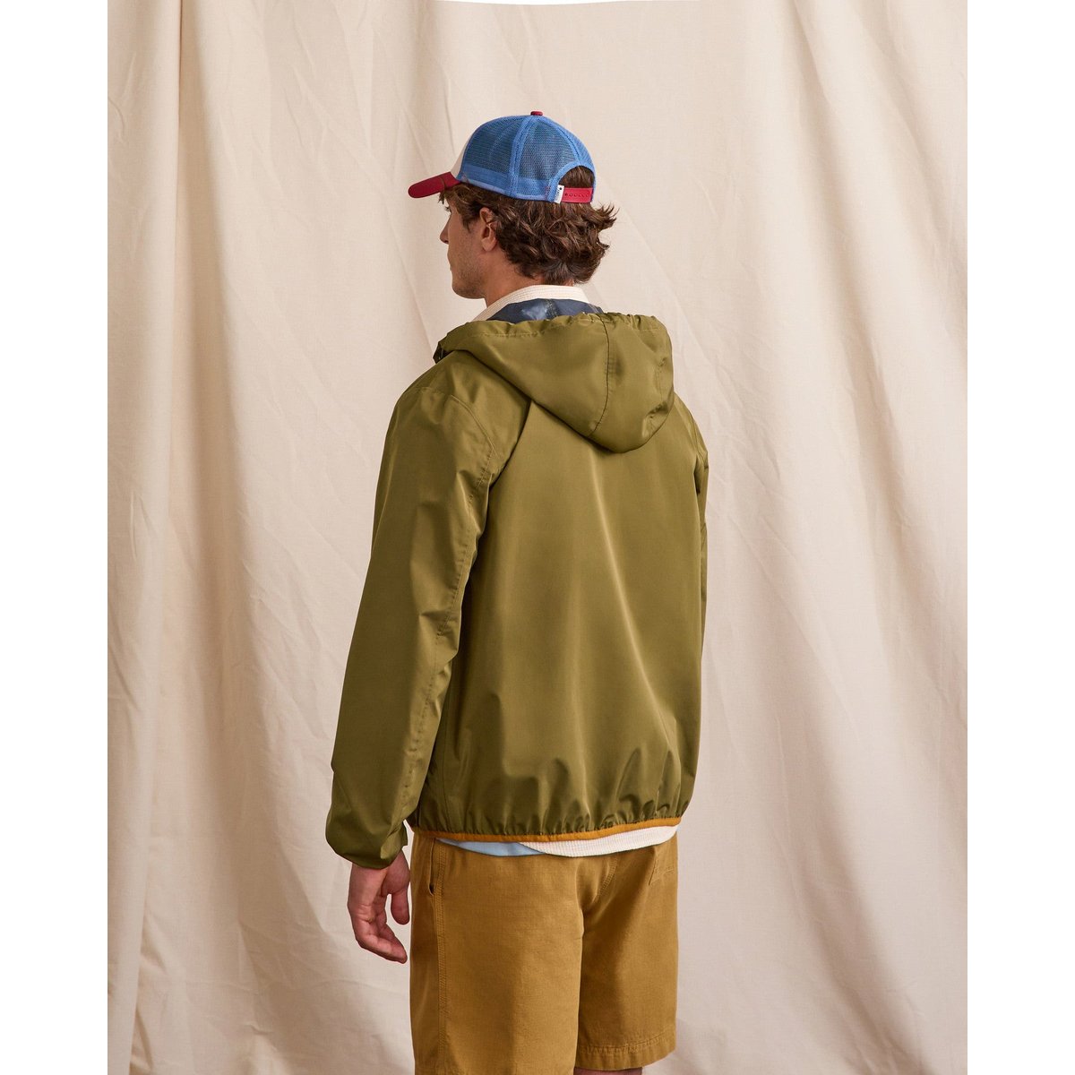 Imperméable CARNOET kaki foncé, FAGUO