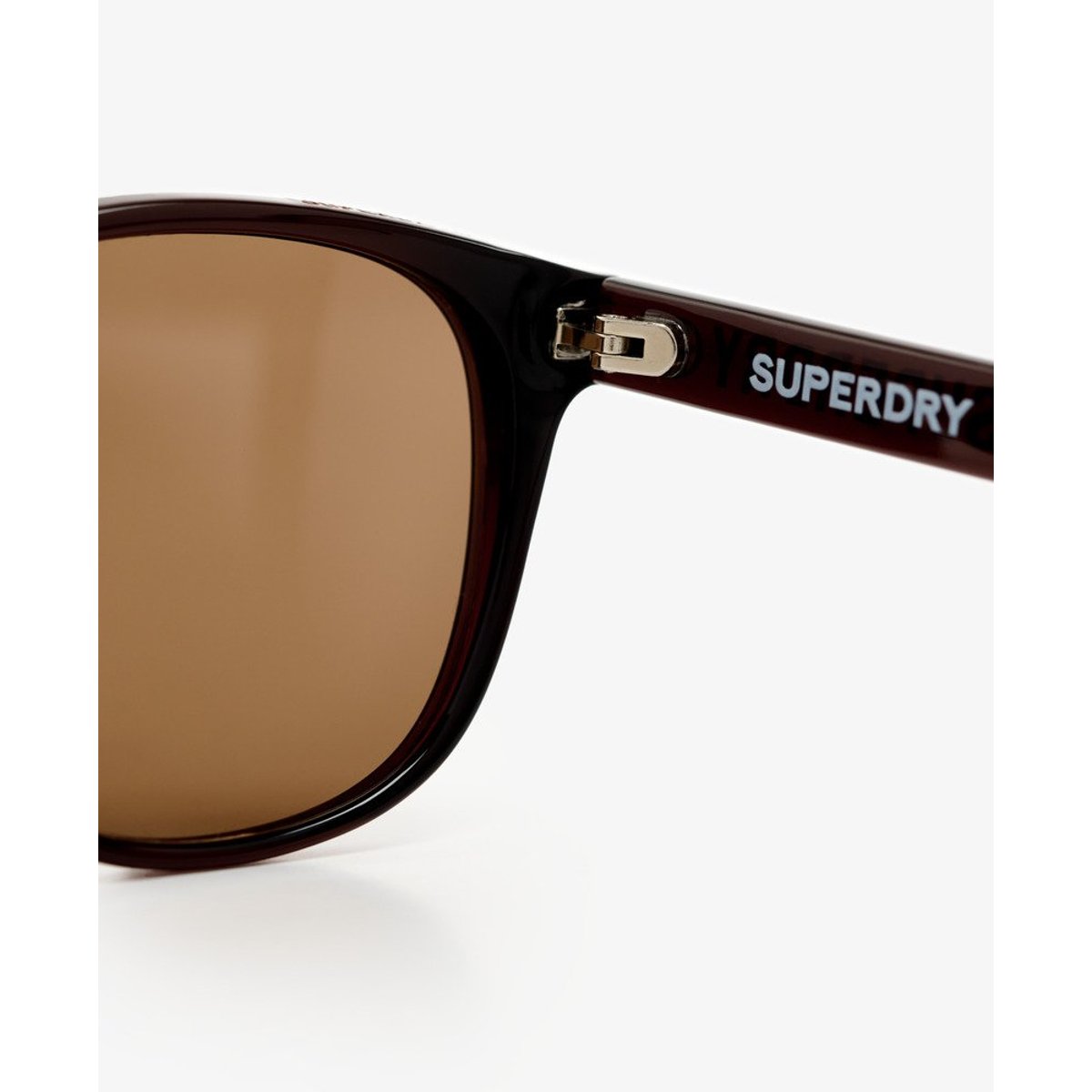 Lunettes de soleil à verres ronds verres noirs/marron, SUPERDRY