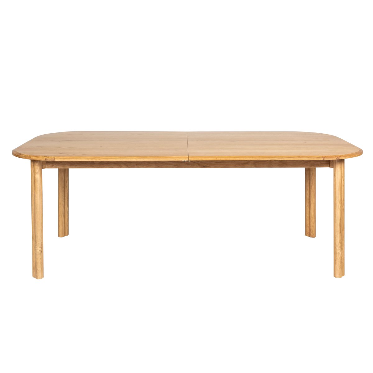 Table repas 200cm avec allonge chêne naturel, ZAGO