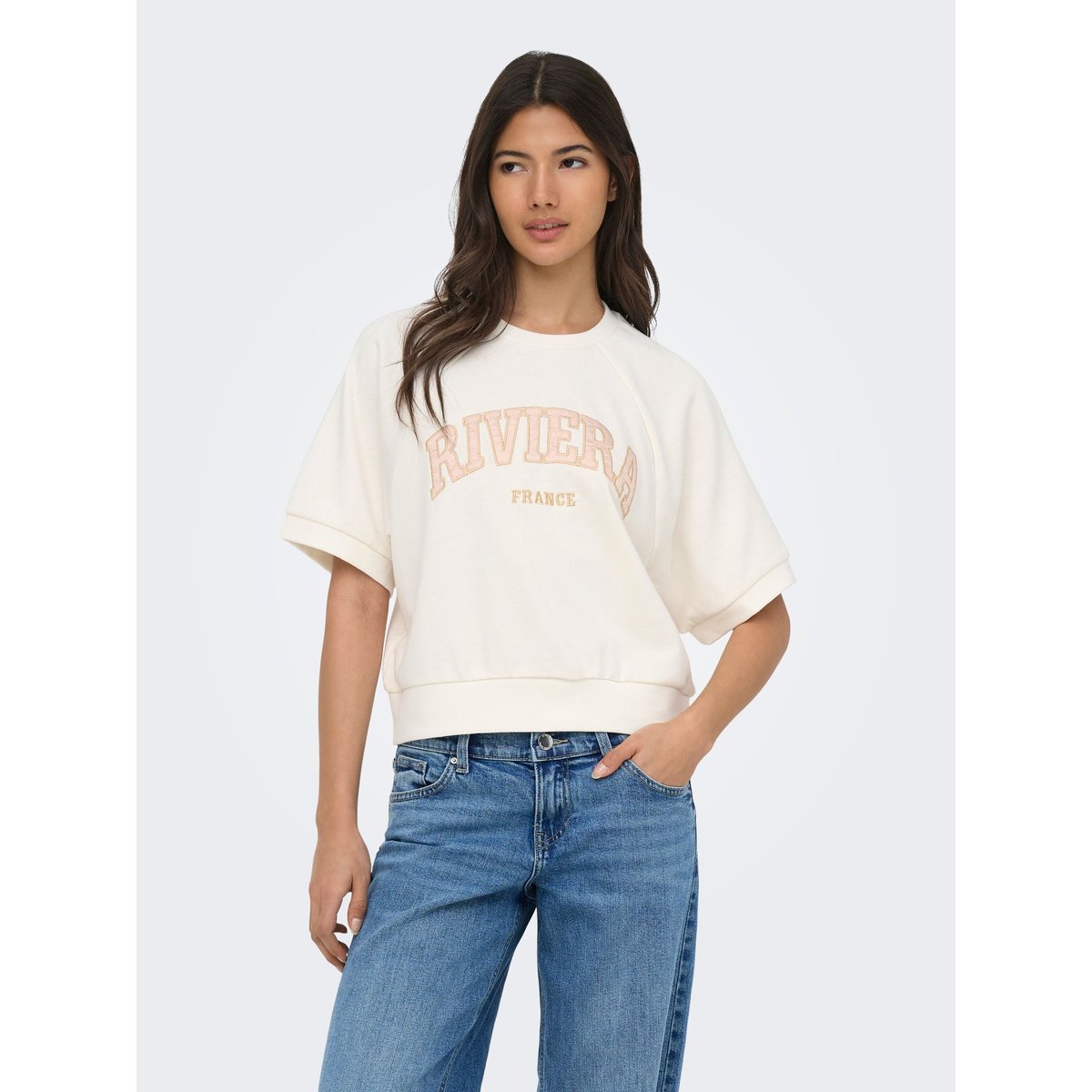 Sweat-Shirt cloud dancer, ONLY