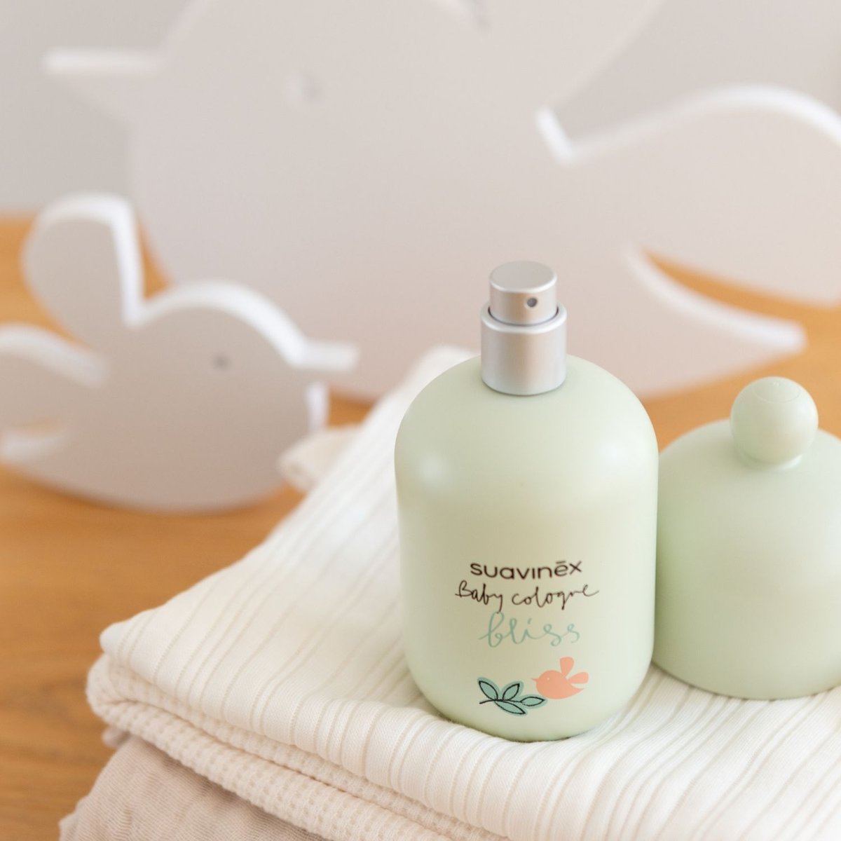 Parfum bébé vert, rose, SUAVINEX