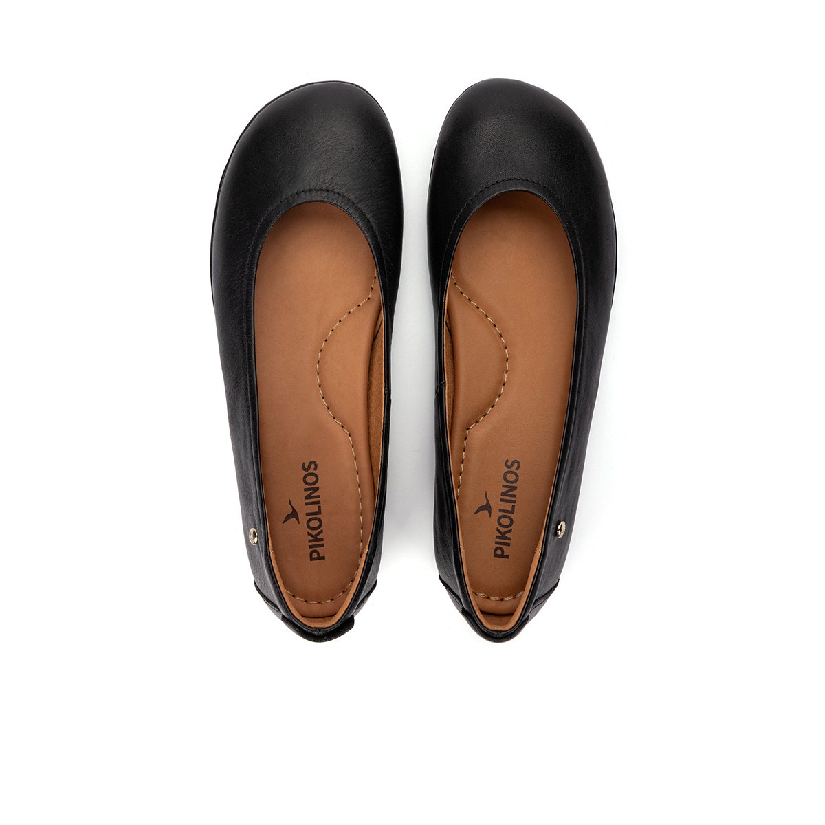 Ballerines cuir Carmona black, PIKOLINOS