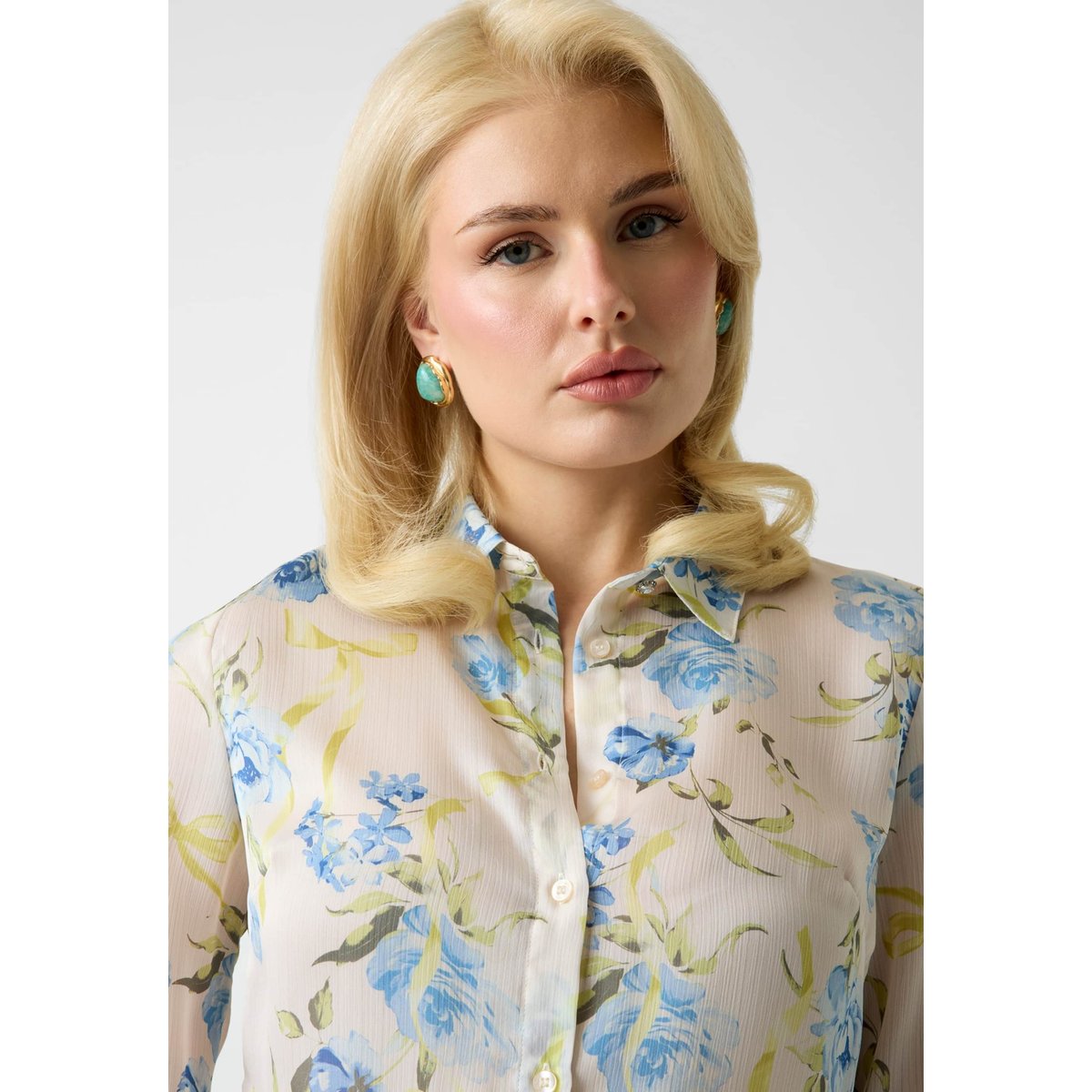 Chemise À Imprimé Fleuri fantaisie florale, GUESS