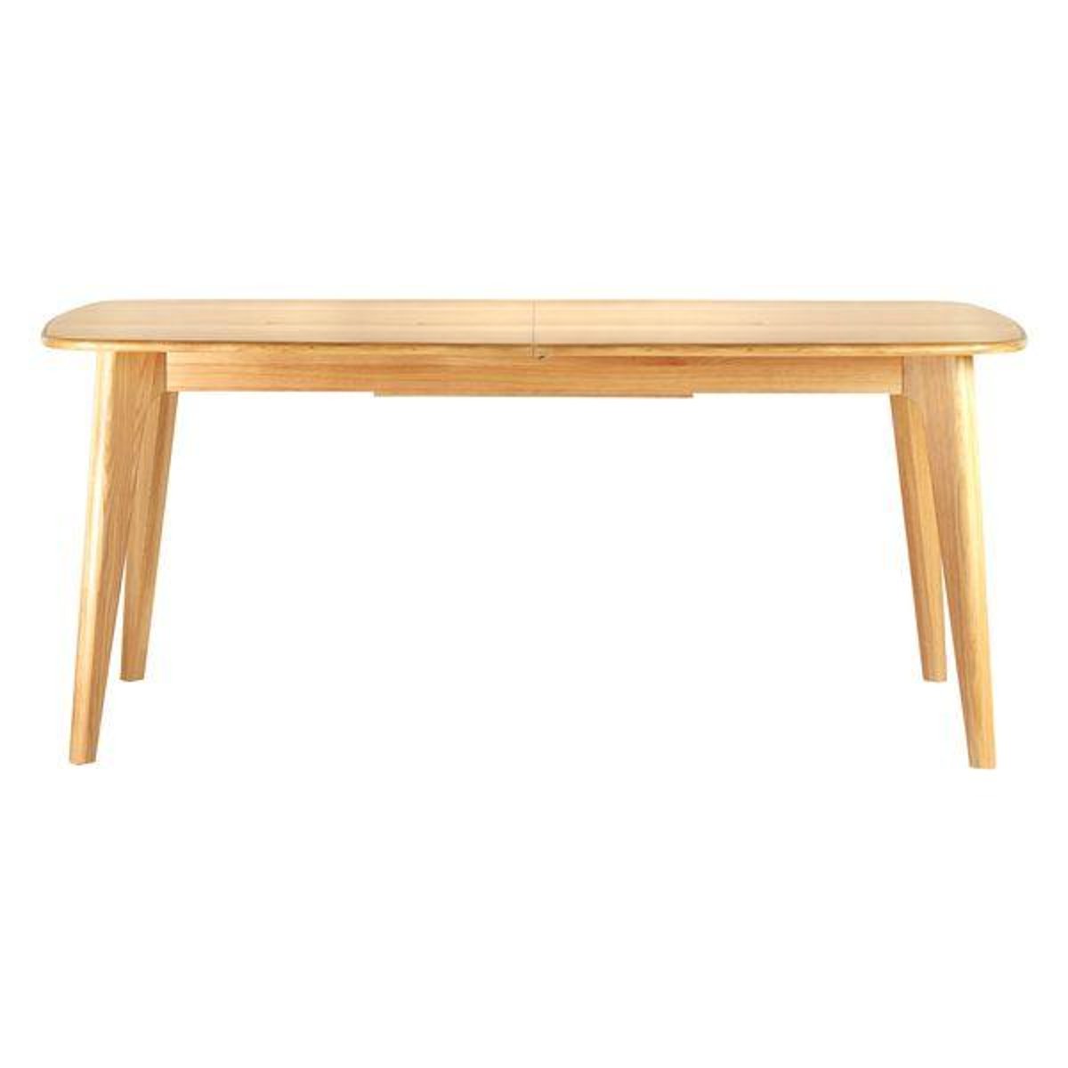 Table repas 180cm allonge intégrée chêne naturel, ZAGO