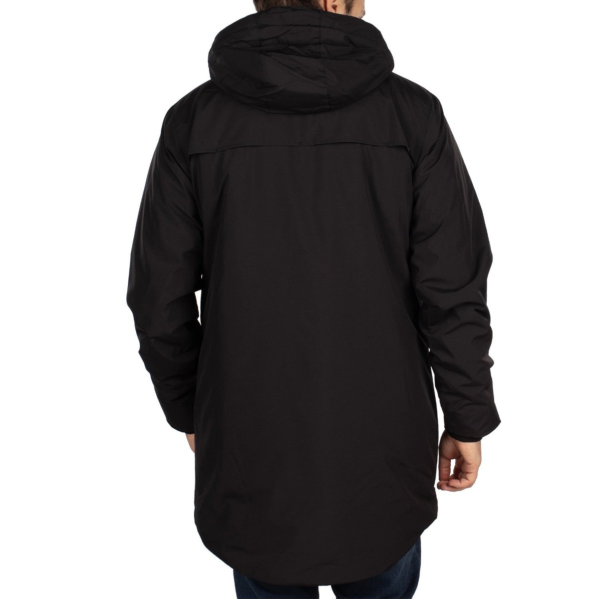 Parka à capuche patch noir, SHILTON
