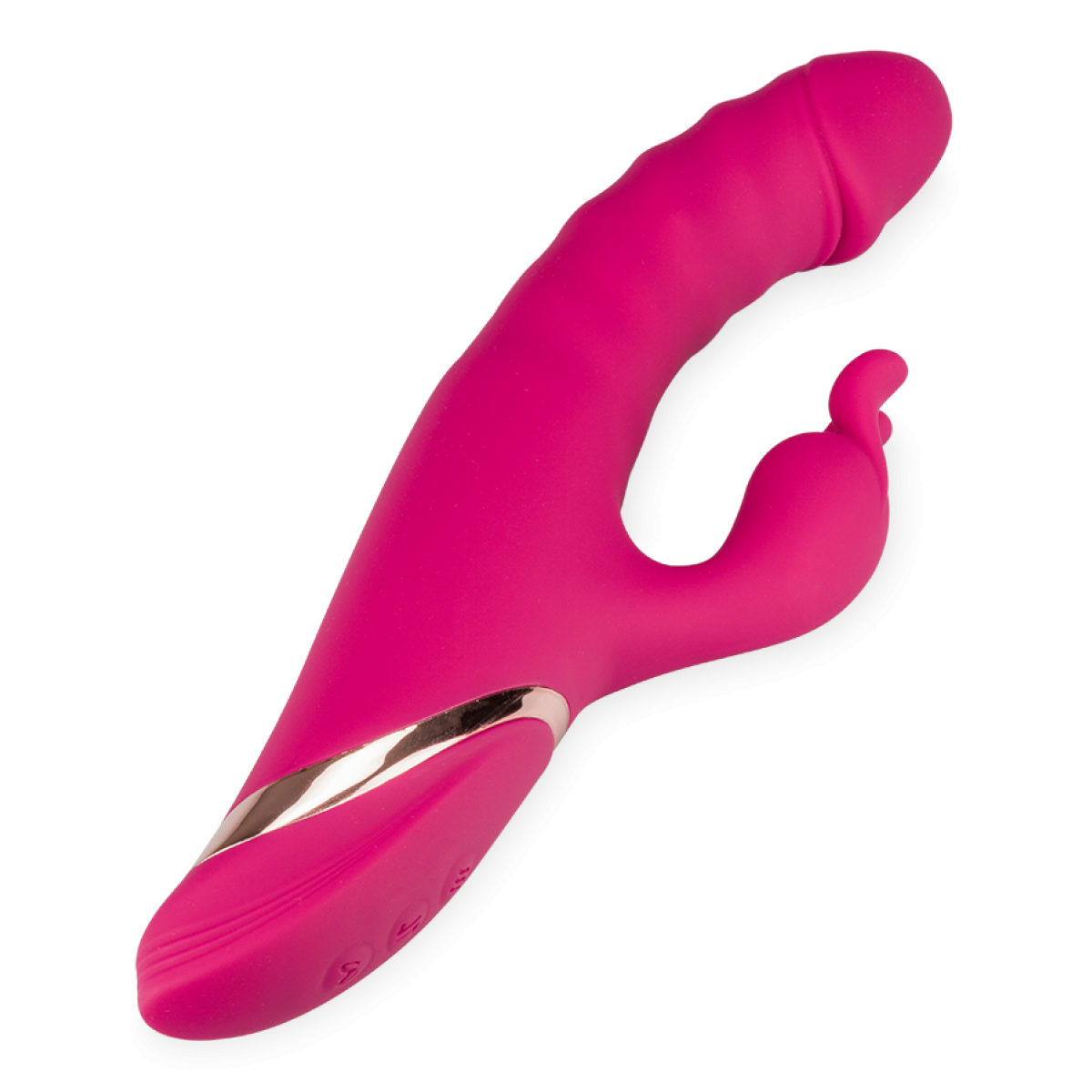 Vibromasseur puissant rabbit va-et-vient May fuchsia, LOVE AND VIBES