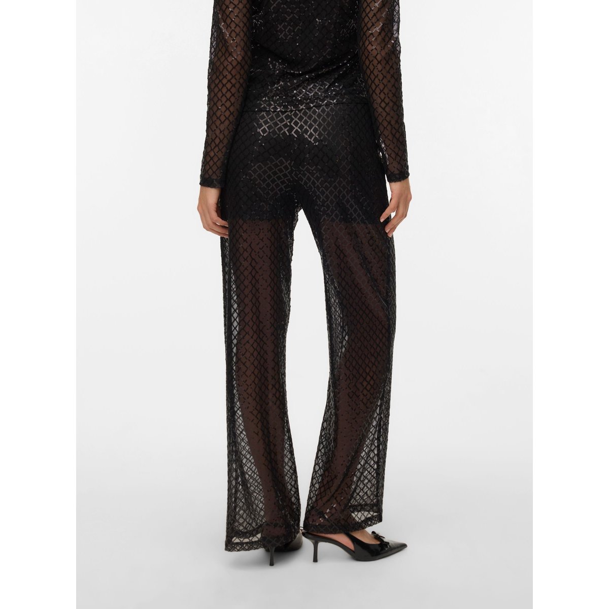 Pantalon À Jambe Large noire - black, VERO MODA