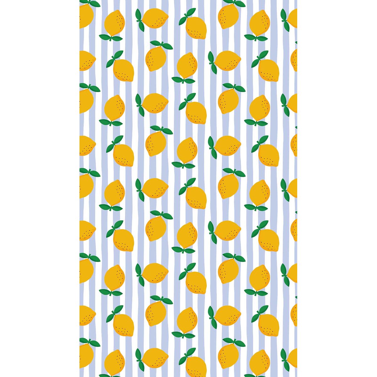Papier peint citrons frais intissé, HEXOA