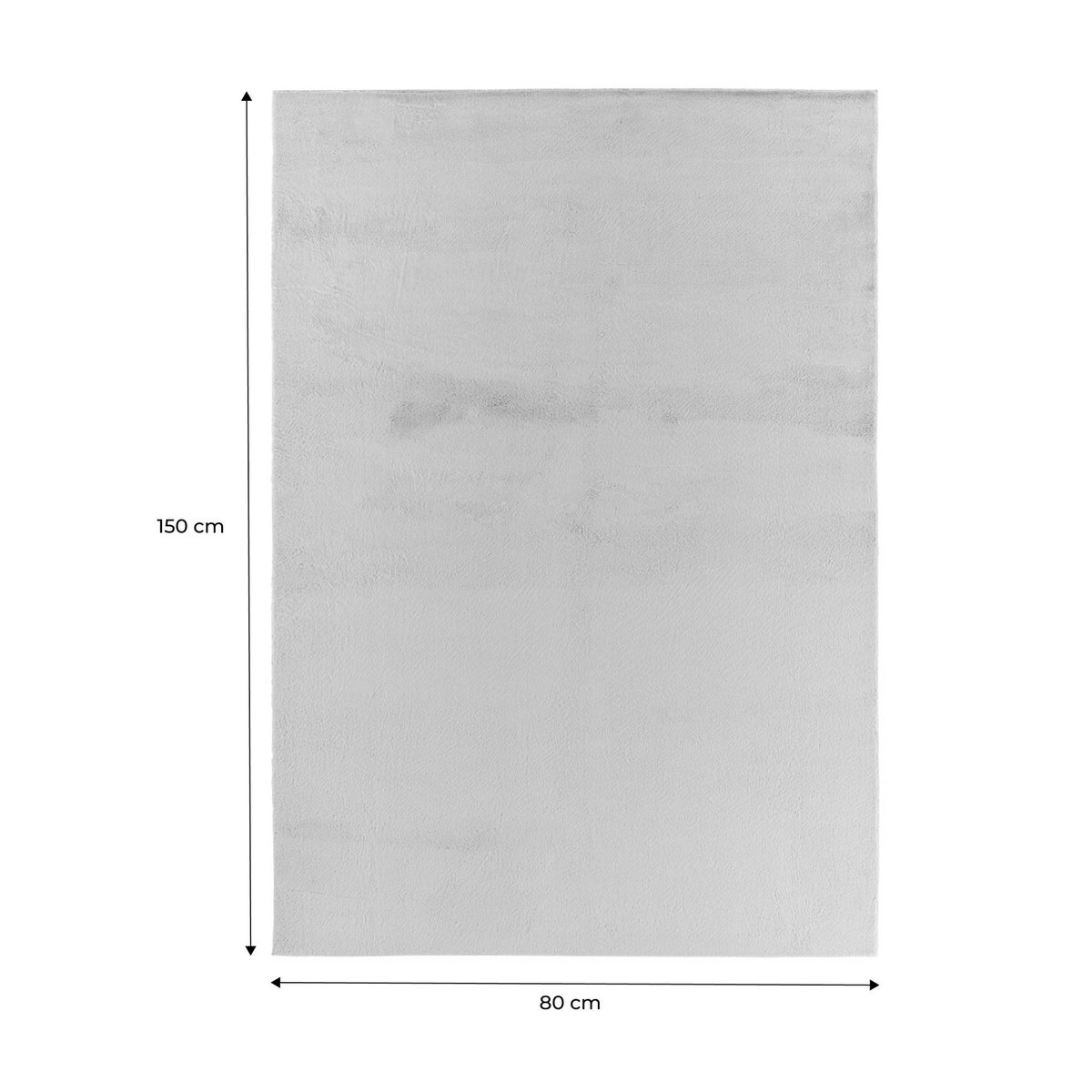 Tapis intérieur rectangulaire contemporain OSCARIA gris, SWEEEK