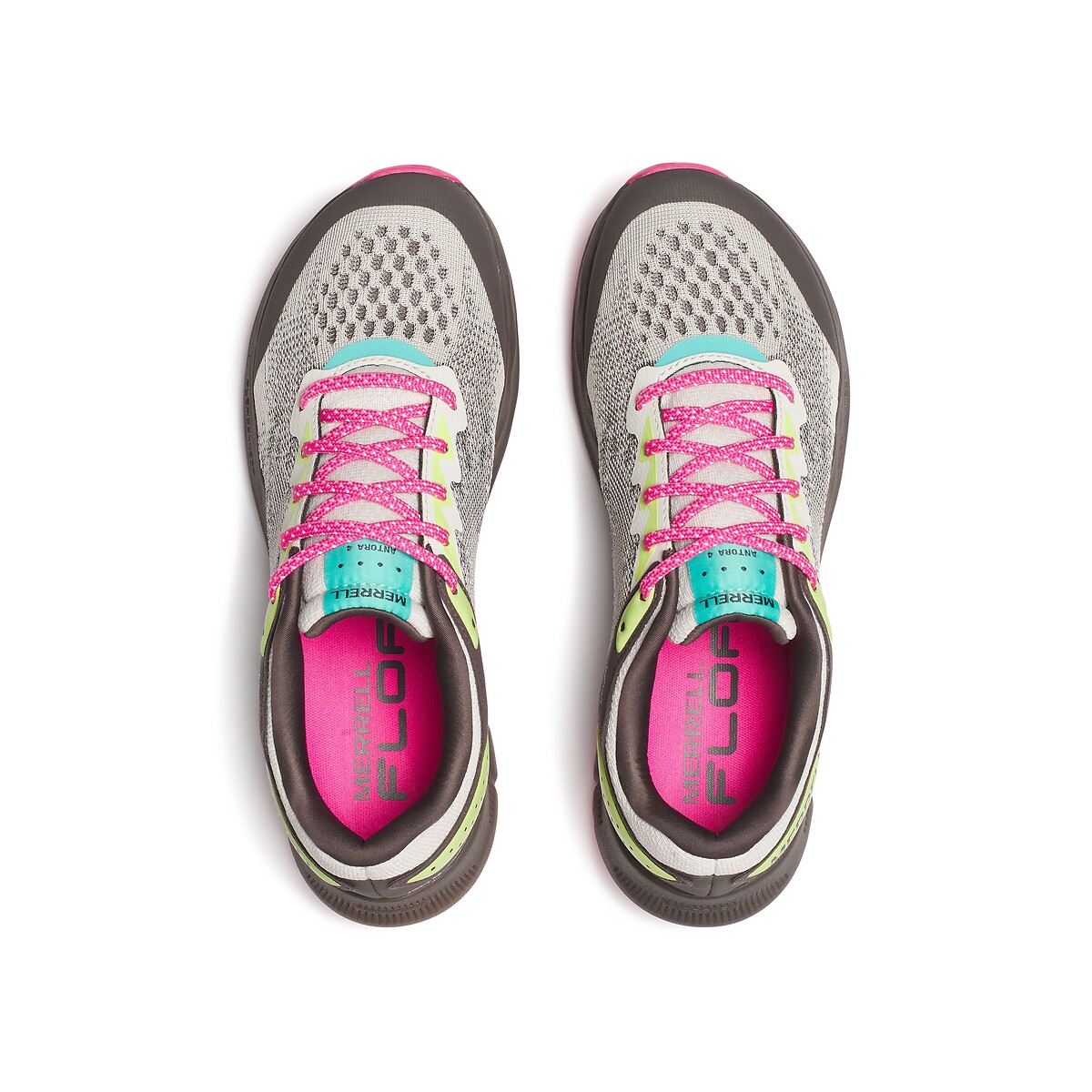 Sapatilhas todo-o-terreno ANTORA 4 preto/rosa-fluo , MERRELL