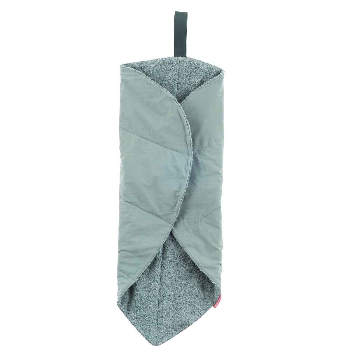 Tapis à langer de voyage coton bio DREAM FOREST vert, LITTLE CREVETTE