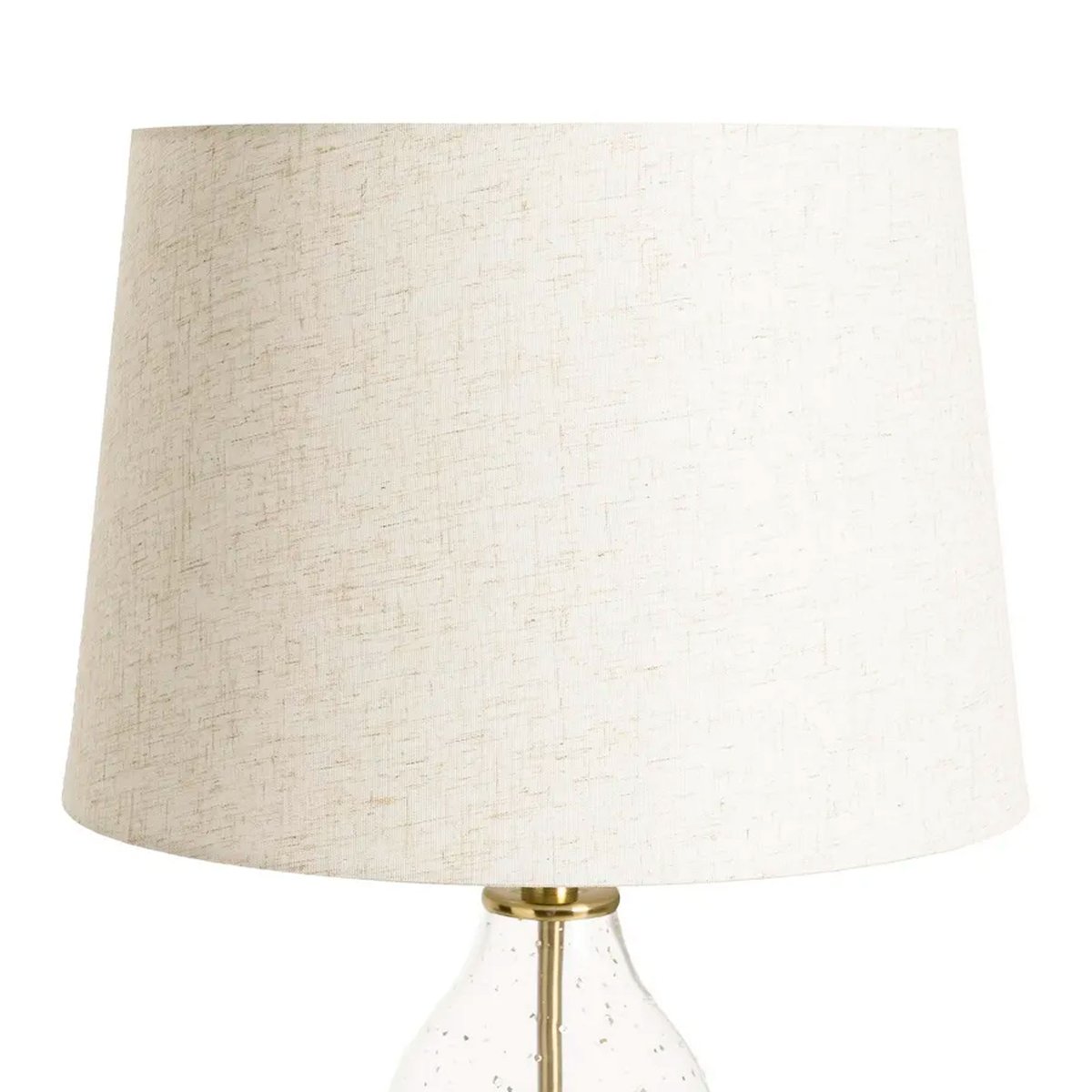 Lampe à poser métal doré et verre 33x33x59cm doré, WADIGA
