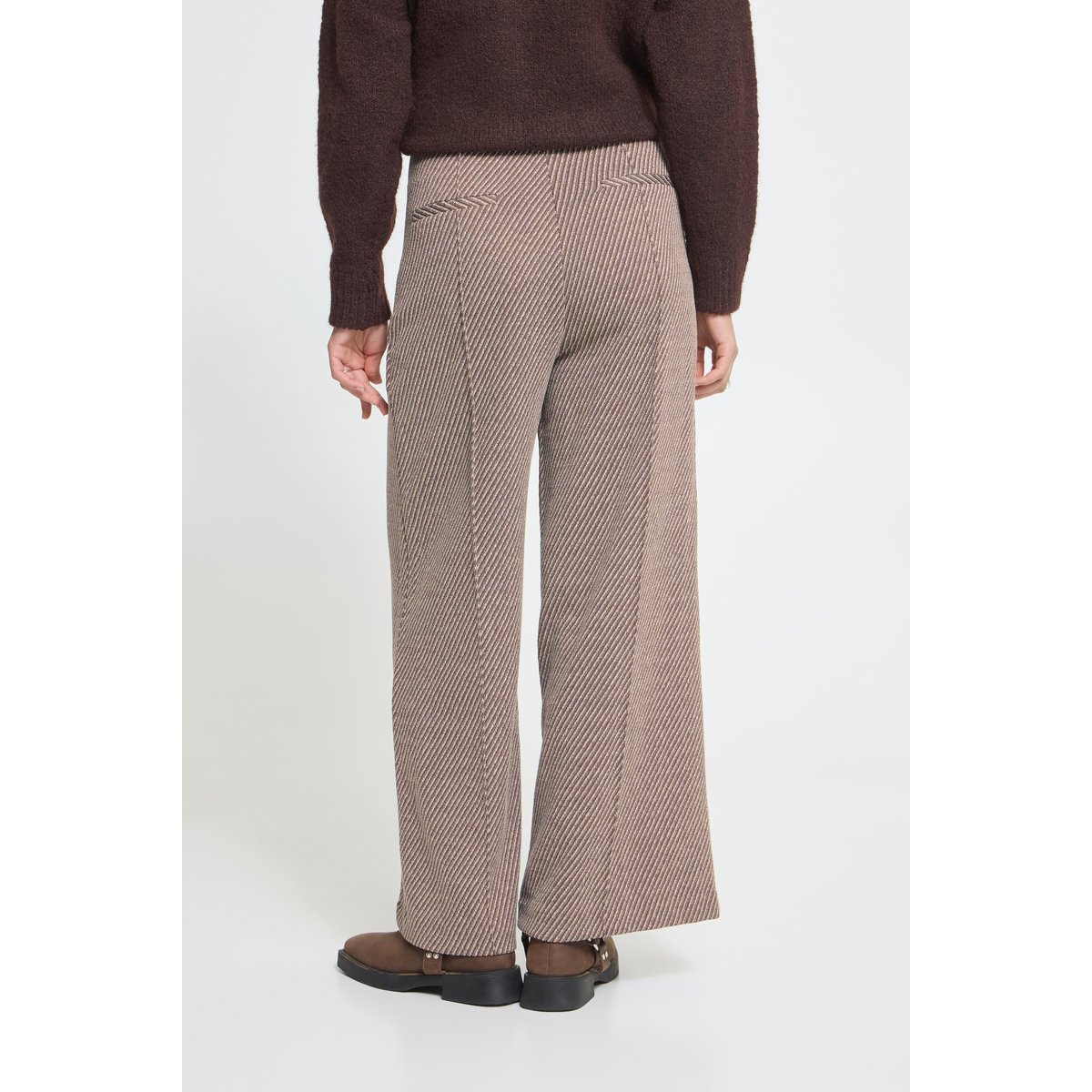 Pantalon décontracté java/almond milk, ICHI
