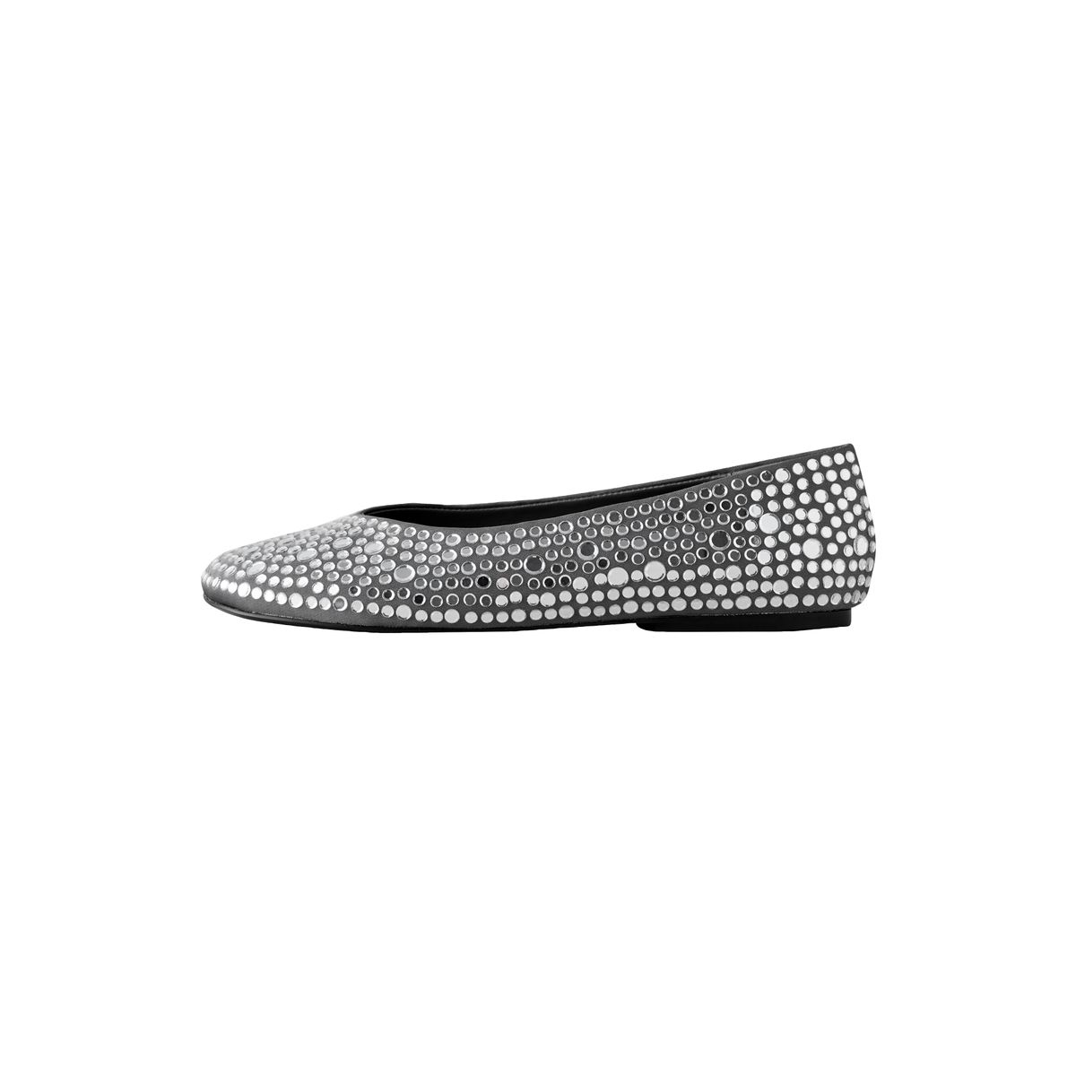 Ballerines à bout recourbé forever comfort® argent, NEXT