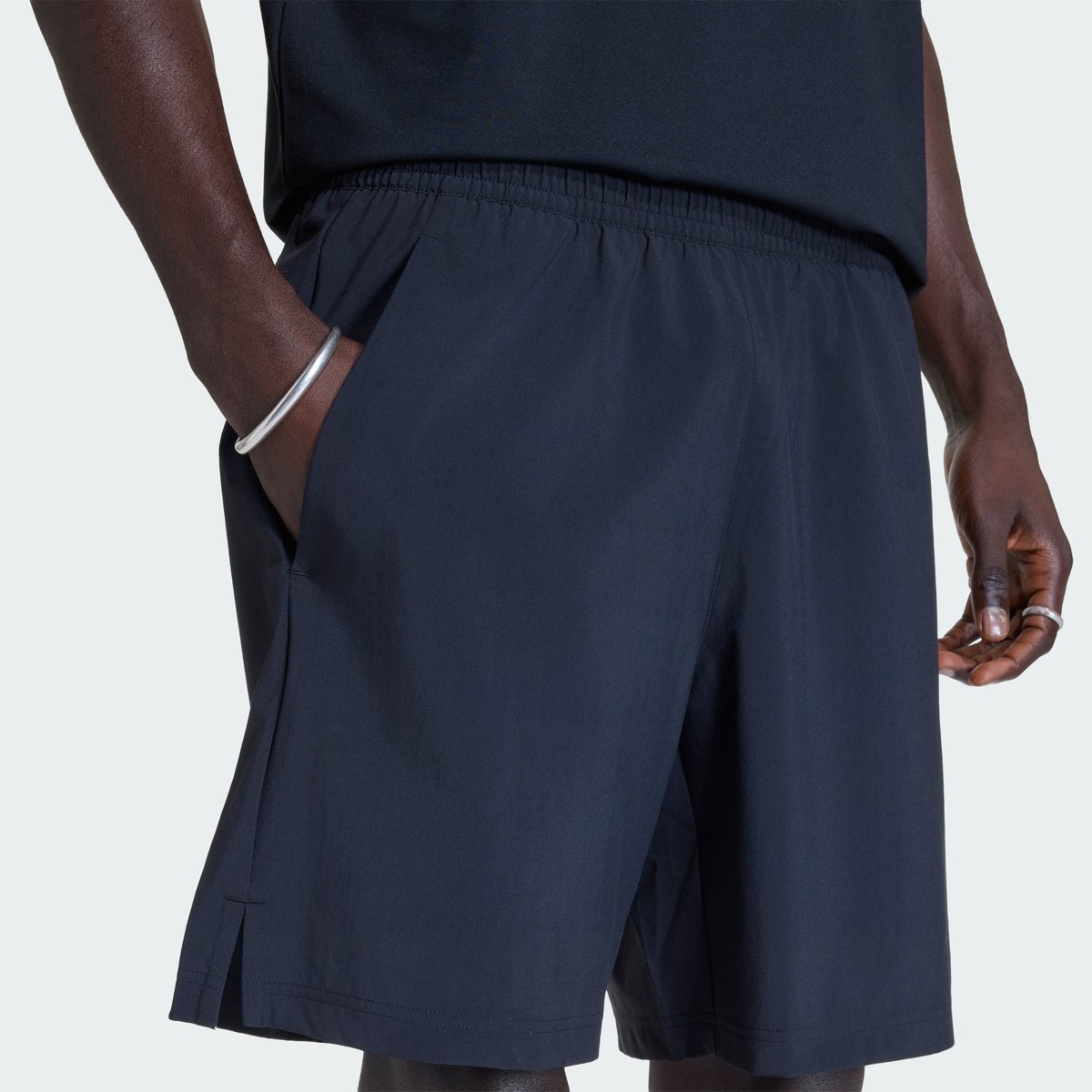 Short Tech Trefoil Essentials Polyester Short Tech Trefoil Essentials Polyester black, adidas Originals