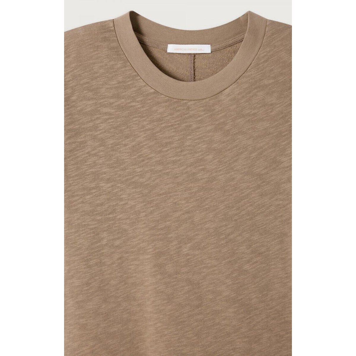 T-shirt com gola redonda e mangas curtas, SONOMA toupeira, AMERICAN VINTAGE