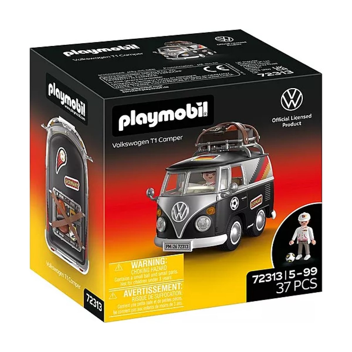 Volkswagen T1 Camper Édition GER multicolore, PLAYMOBIL