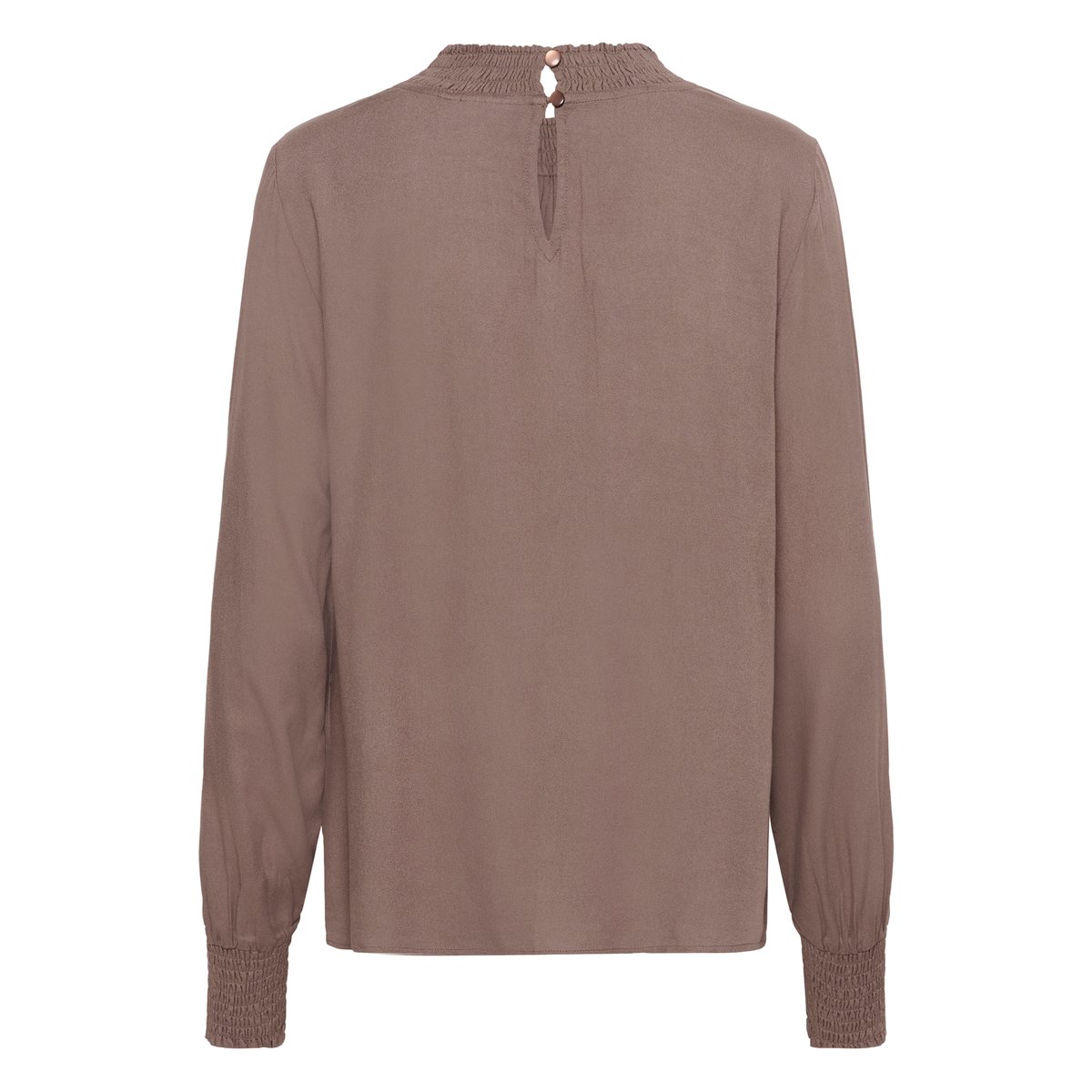 Blouse à manches longues beige deep taupe, KAFFE