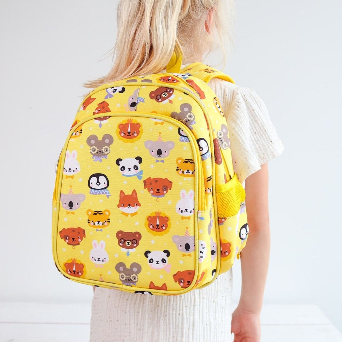 Sac à dos enfant isotherme Amis des animaux couleur unique, A LITTLE LOVELY COMPANY