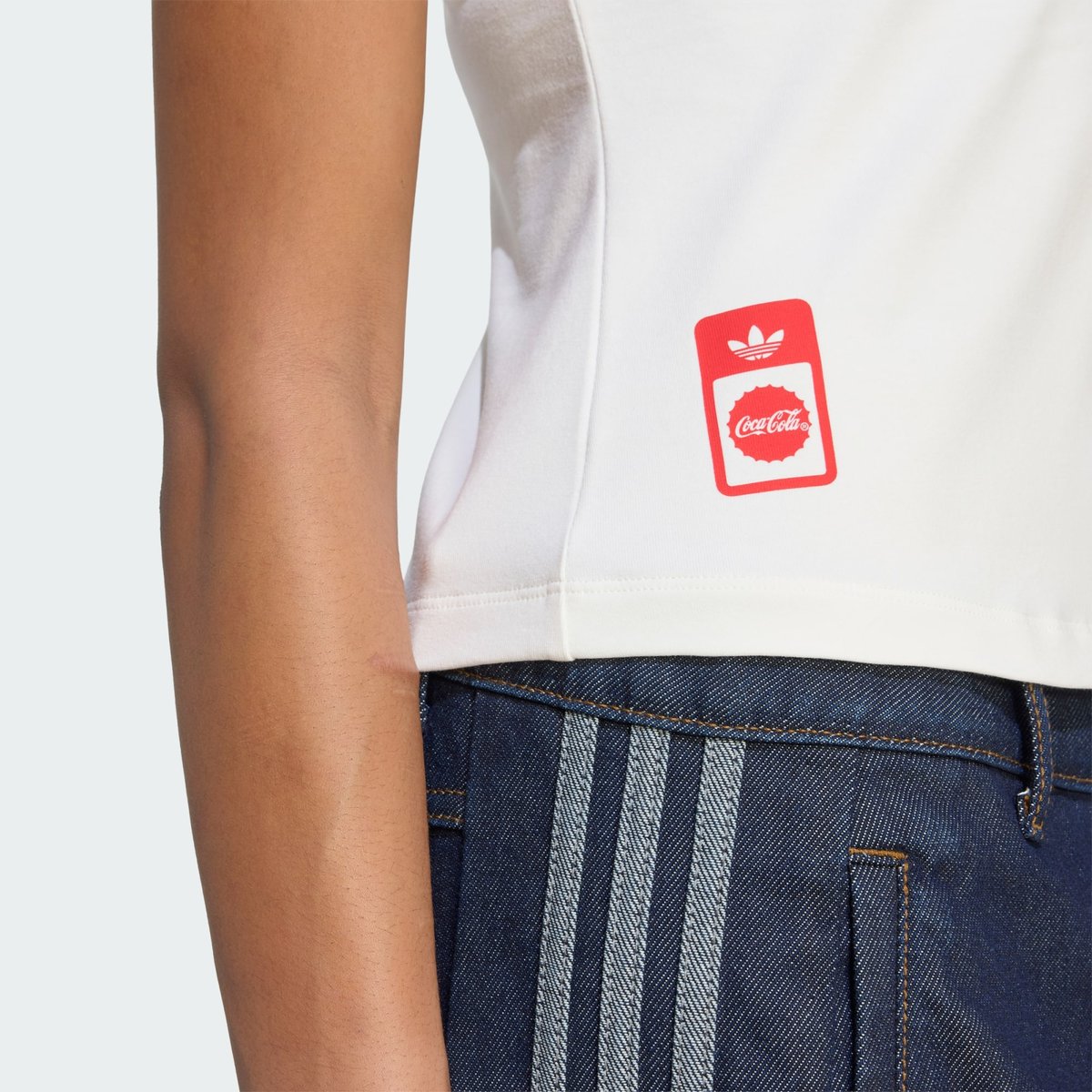 T-Shirt Adidas X Coca-Cola 3 Bandes T-Shirt Adidas X Coca-Cola 3 Bandes core white, adidas Originals