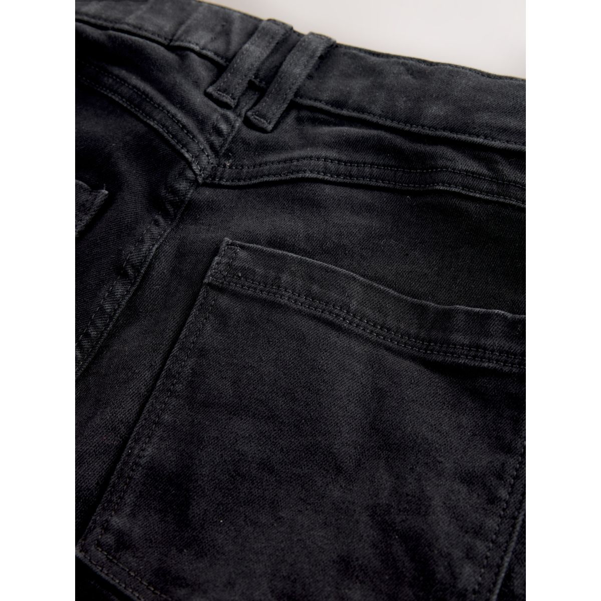 Jean skinny taille haute flexifit à enfiler noir, NEXT