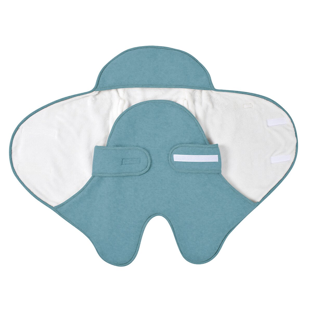 Couverture bébé babynomade double polaire bleu/blanc, BEABA