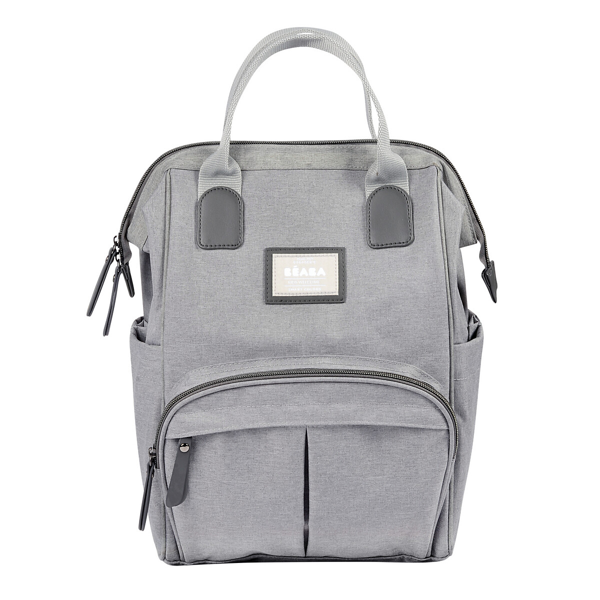 Sac à dos à langer Wellington gris chiné, BEABA