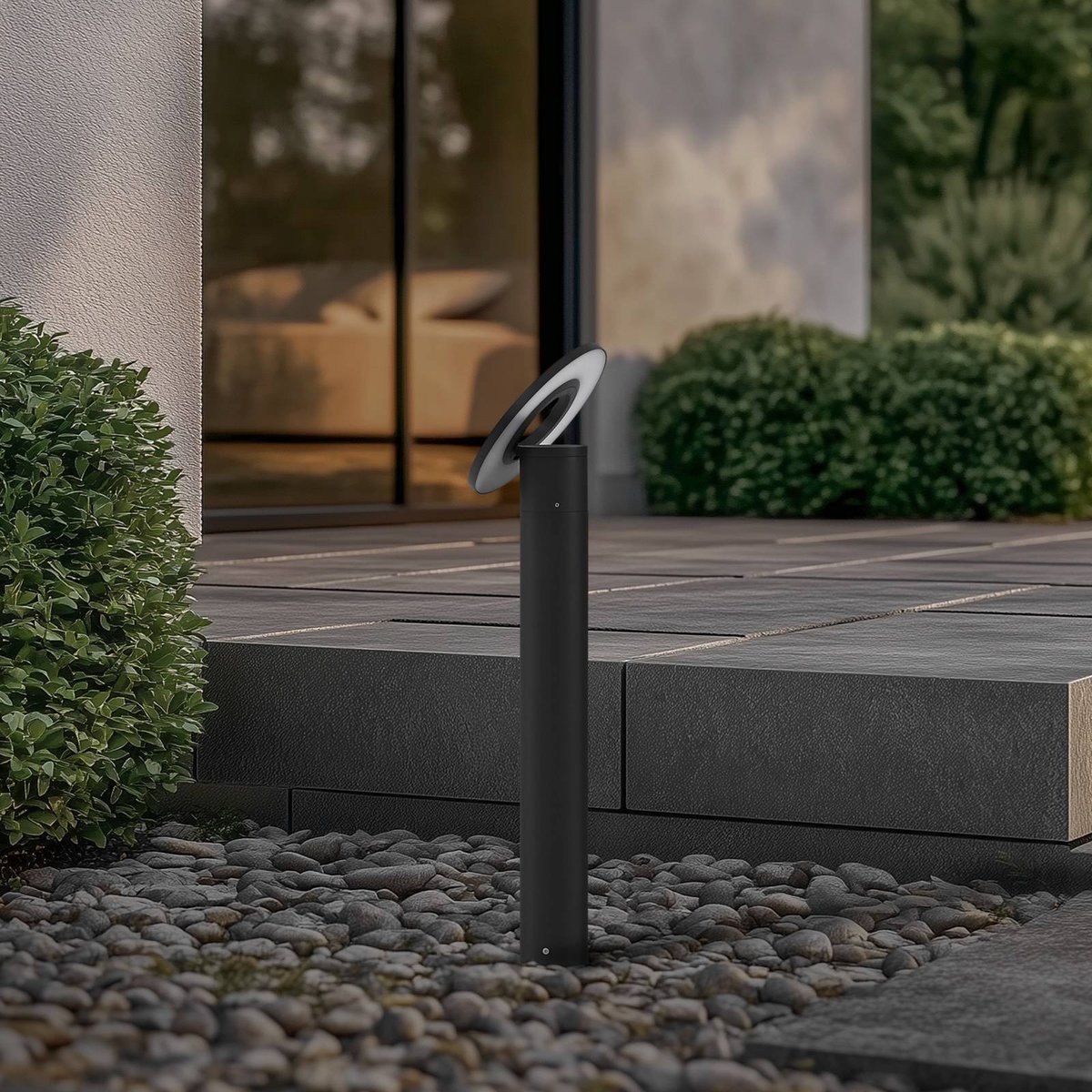 Luminaire extérieur en aluminium moderneLED anthracite, ARCCHIO