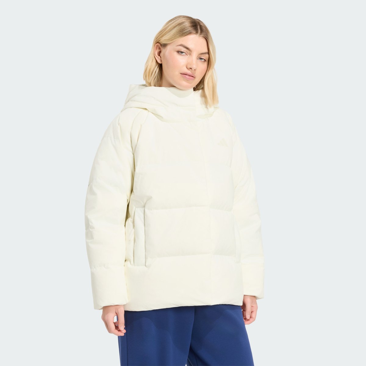 Doudoune À Capuche Helionic Doudoune À Capuche Helionic off white, ADIDAS SPORTSWEAR