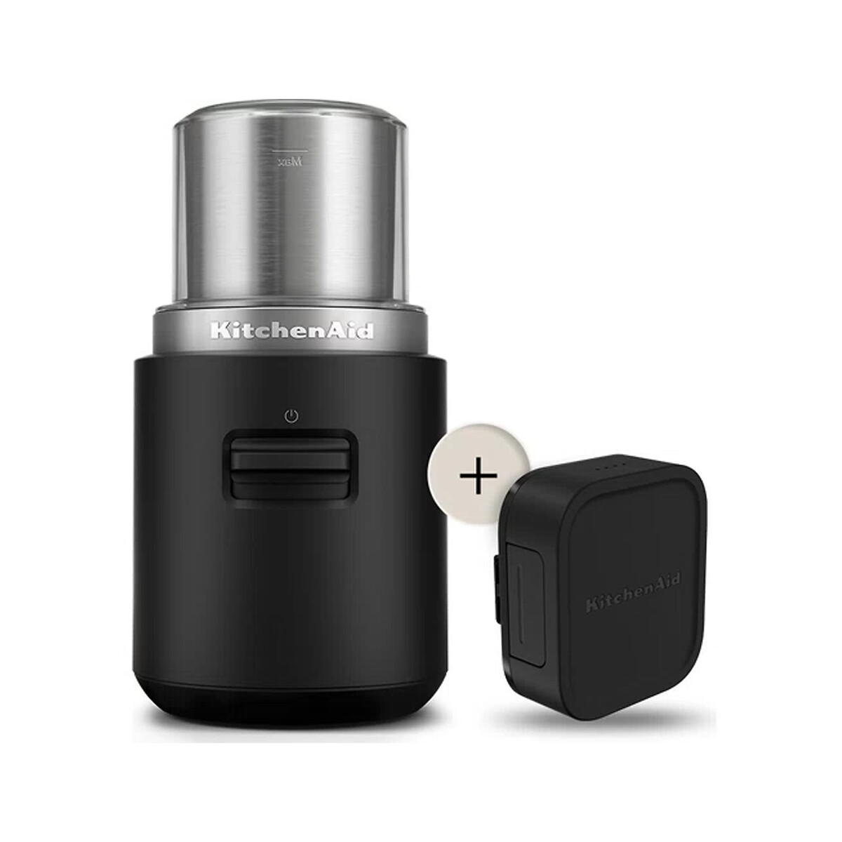 Go Cordless Coffee Grinder & Battery - 5KBGR111 black, KITCHENAID