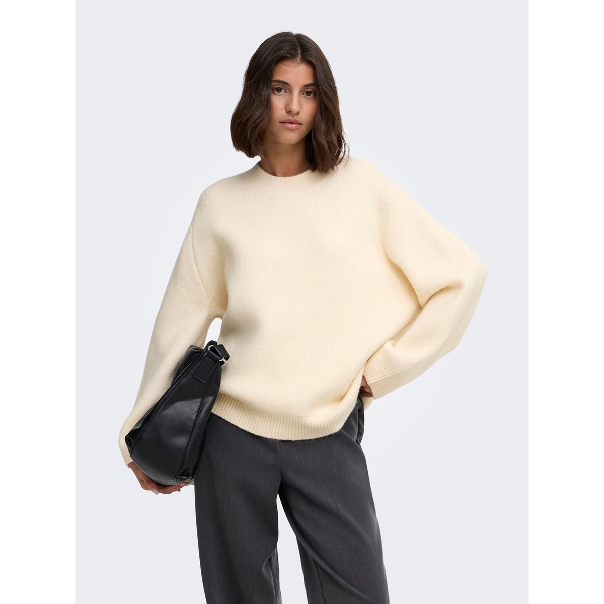 Pull En Maille oatmeal 1, JDY