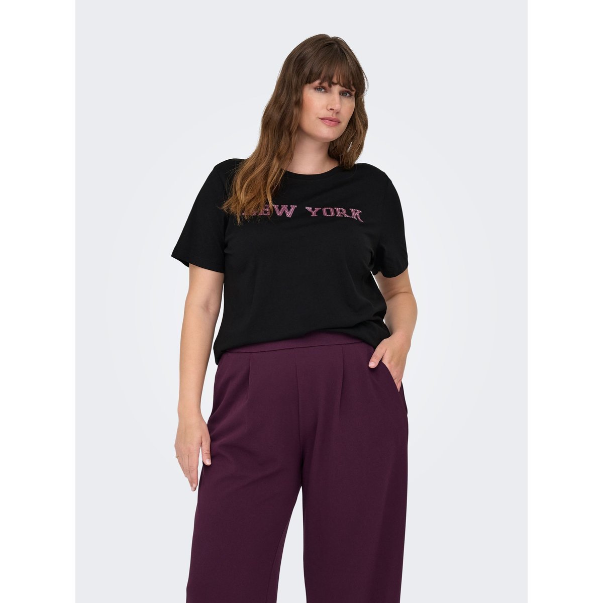 T-Shirt noire - black, ONLY CARMAKOMA
