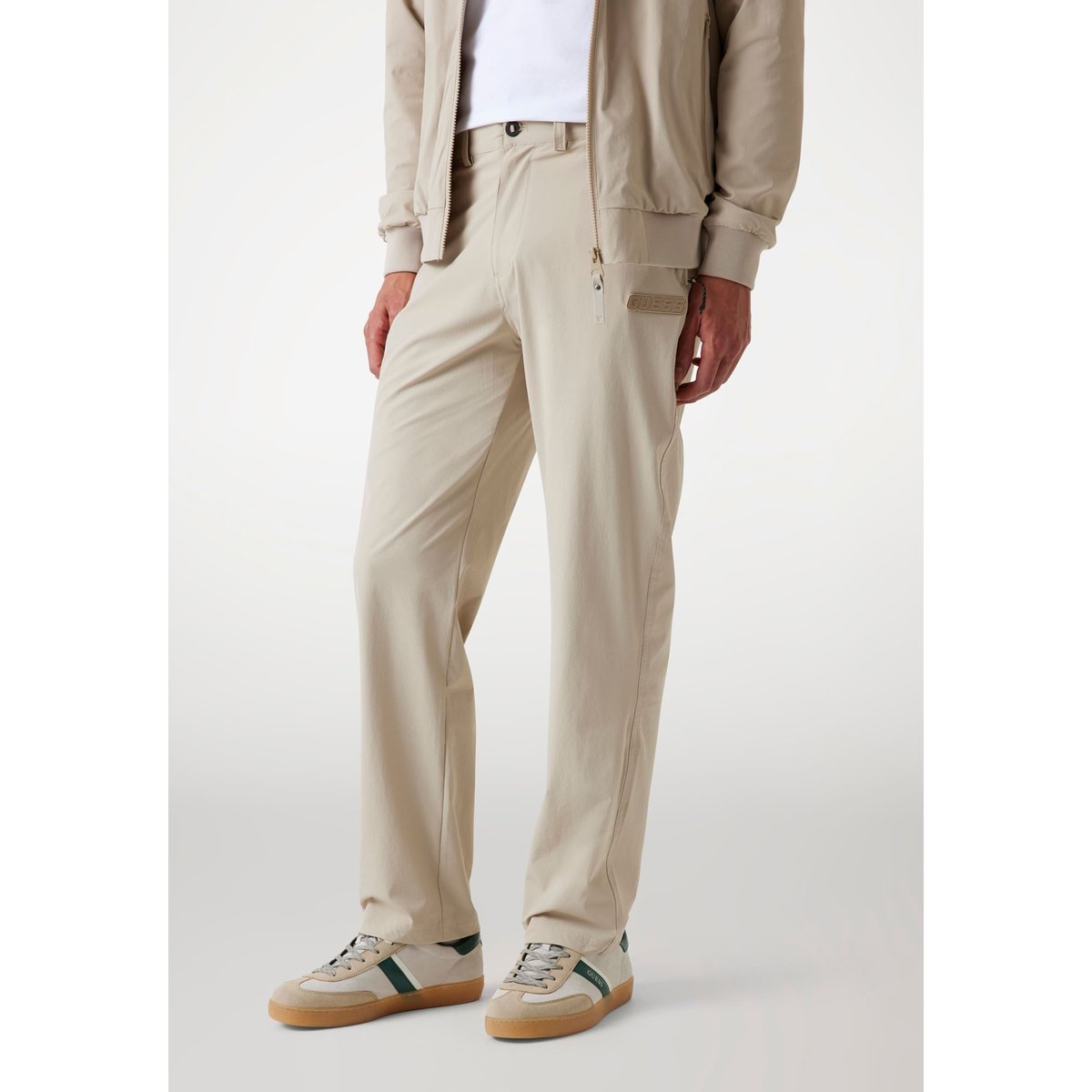 Pantalon Ripstop Stretch beige, GUESS