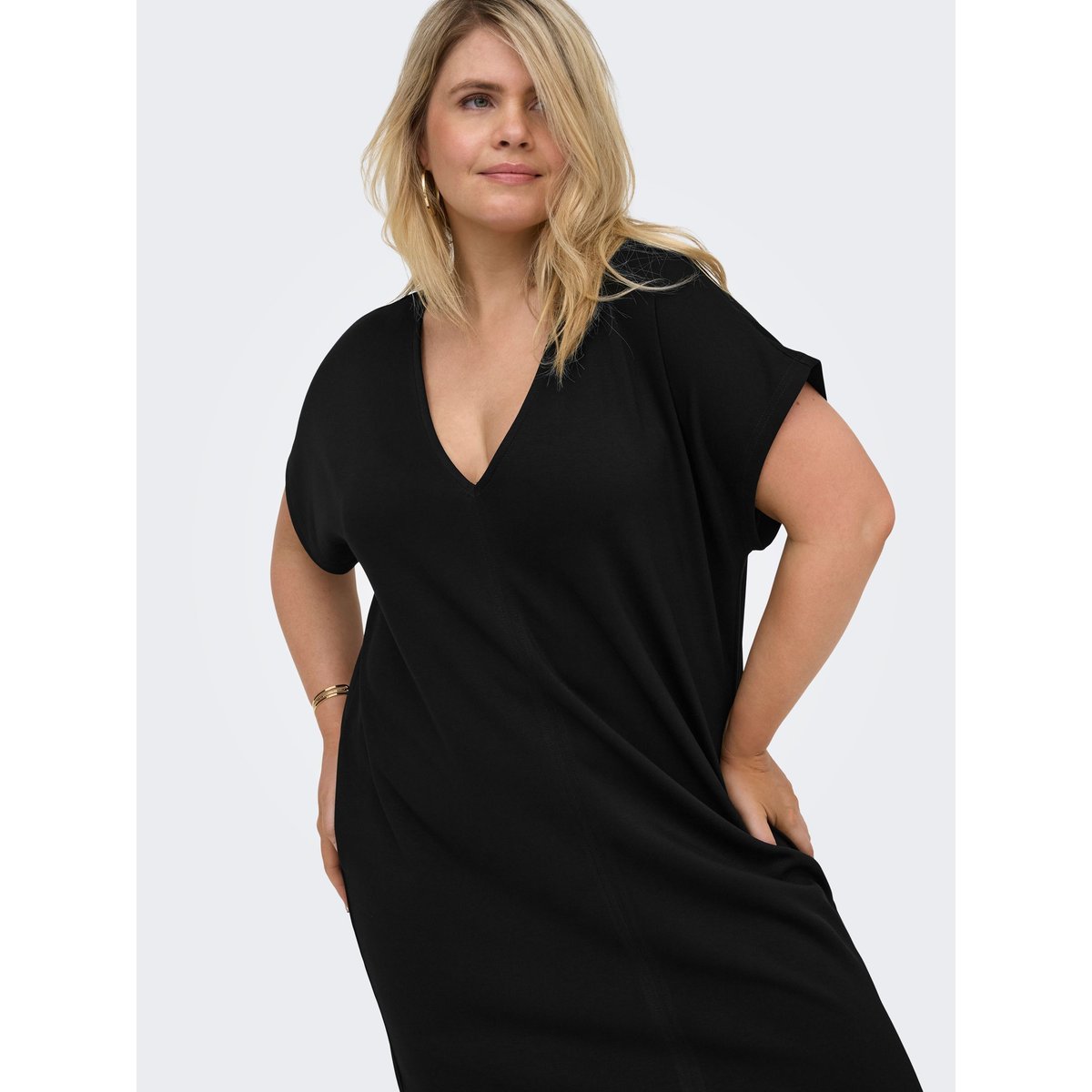 Robe noire - black, ONLY CARMAKOMA